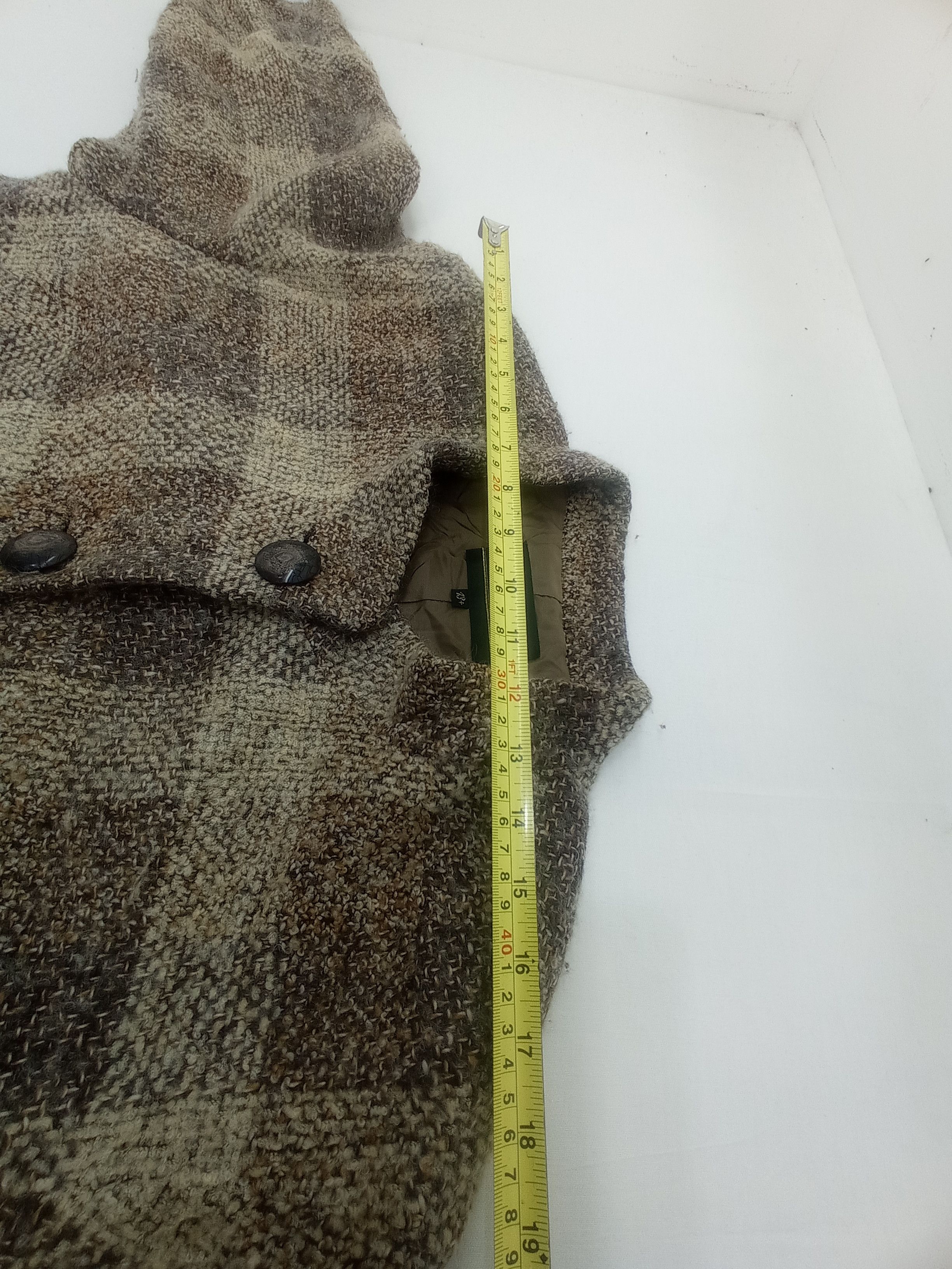Japanese Brand Leilian Hironaka Knited Wool Jacket Size US L / EU 52-54 / 3 - 14 Thumbnail