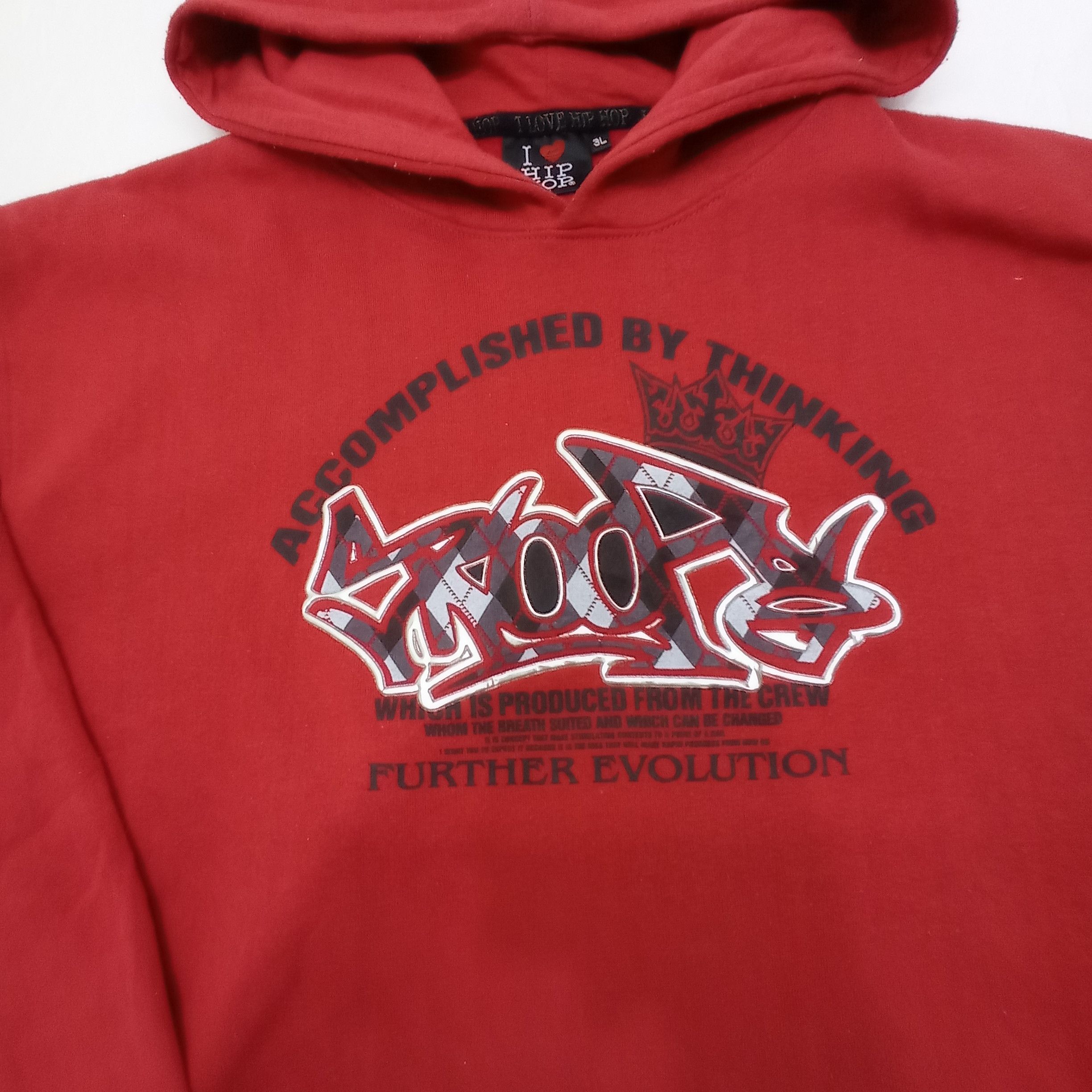 Other Accomplished Skateboard Spell Out Hoodie Size US XXL / EU 58 / 5 - 14 Thumbnail