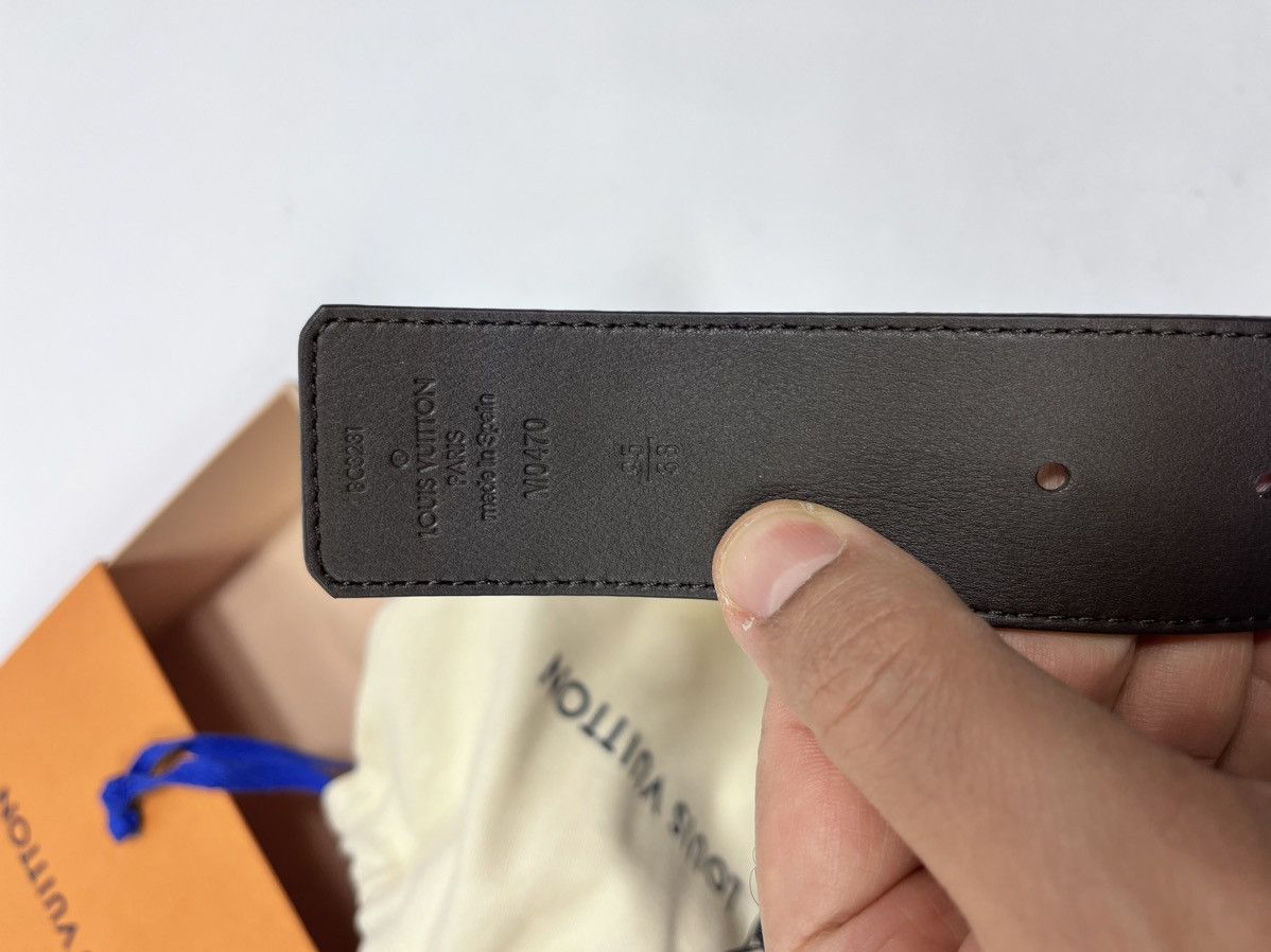 Louis Vuitton LOUIS VUITTON LV MADE NIGO PYRAMID BELT 95 Size 32 - 3 Thumbnail