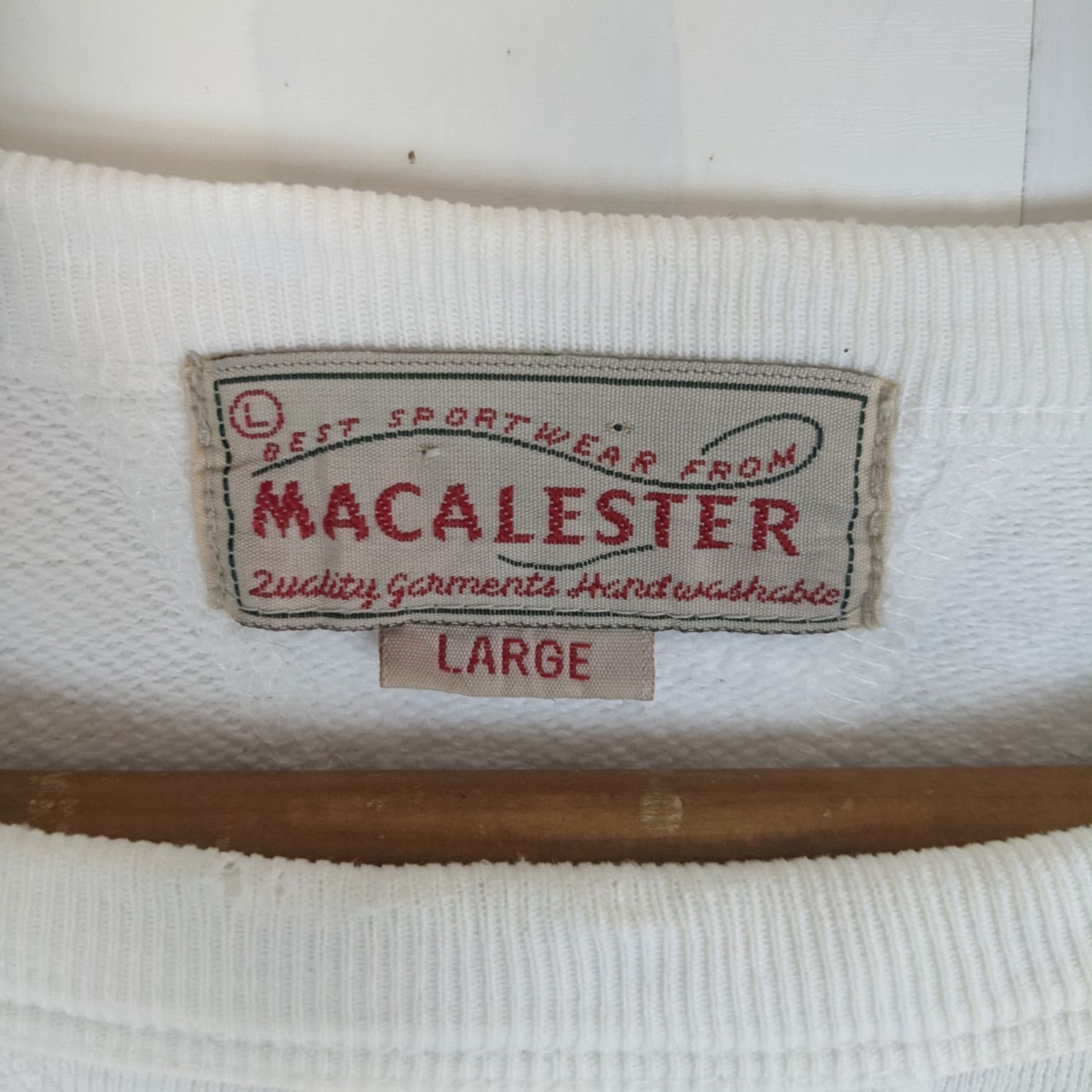 Vintage MACALESTER Riverside Brookfield High School Sweatshirt Size US L / EU 52-54 / 3 - 12 Thumbnail