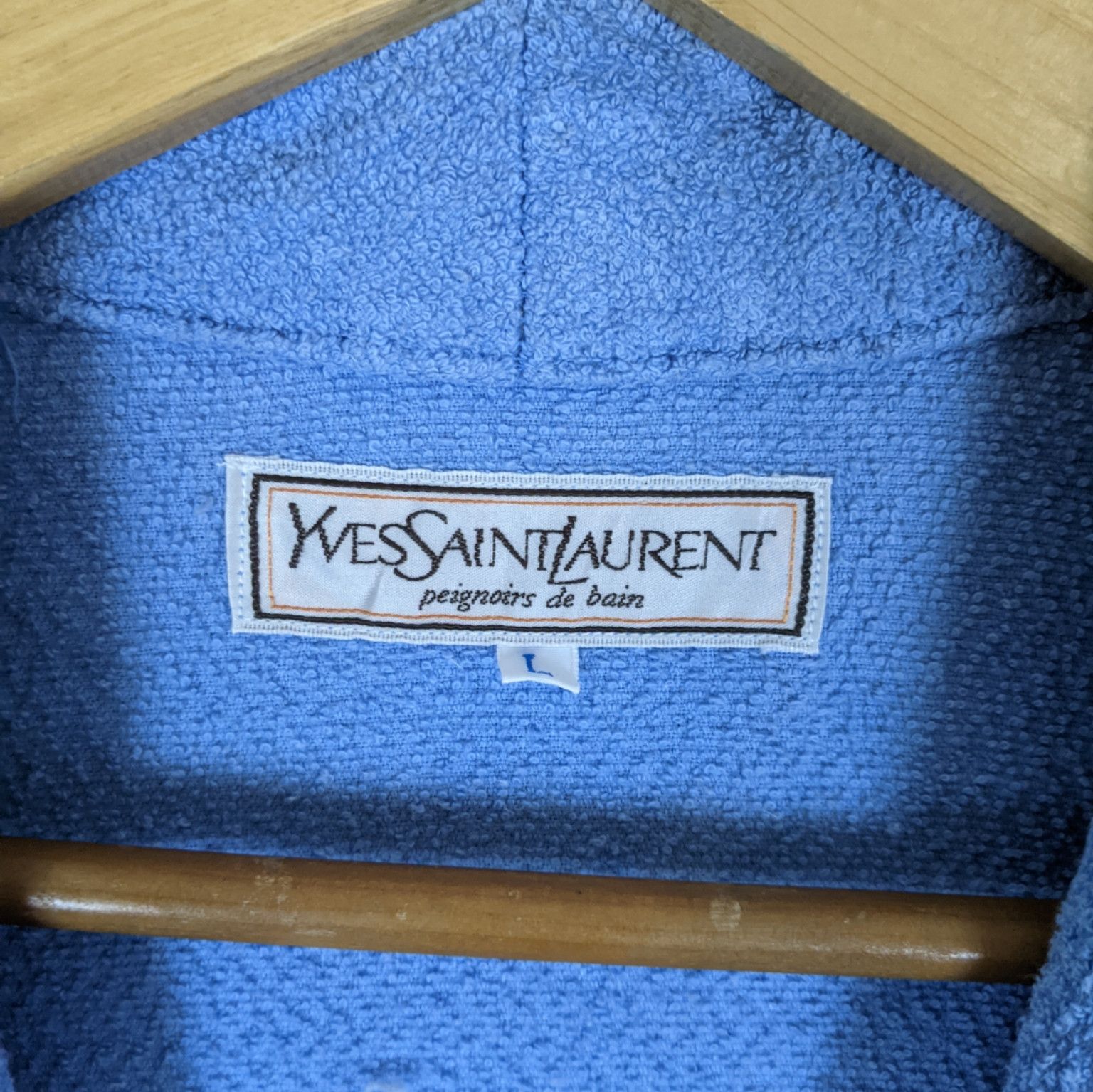 Vintage Vintage 90's YVES SAINT LAURENT Bathrobe Jacket Size US L / EU 52-54 / 3 - 12 Thumbnail
