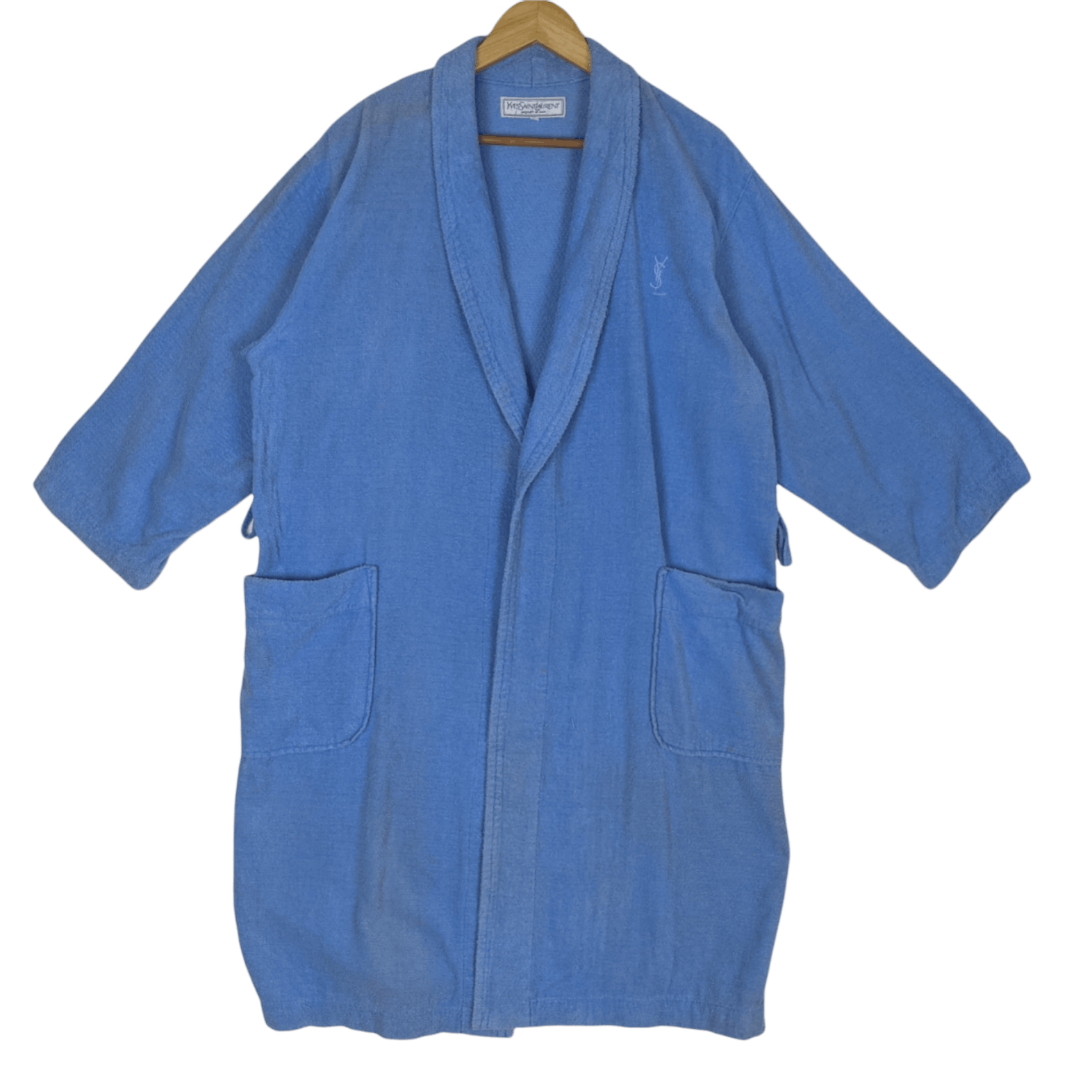 Vintage Vintage 90's YVES SAINT LAURENT Bathrobe Jacket Size US L / EU 52-54 / 3 - 2 Thumbnail