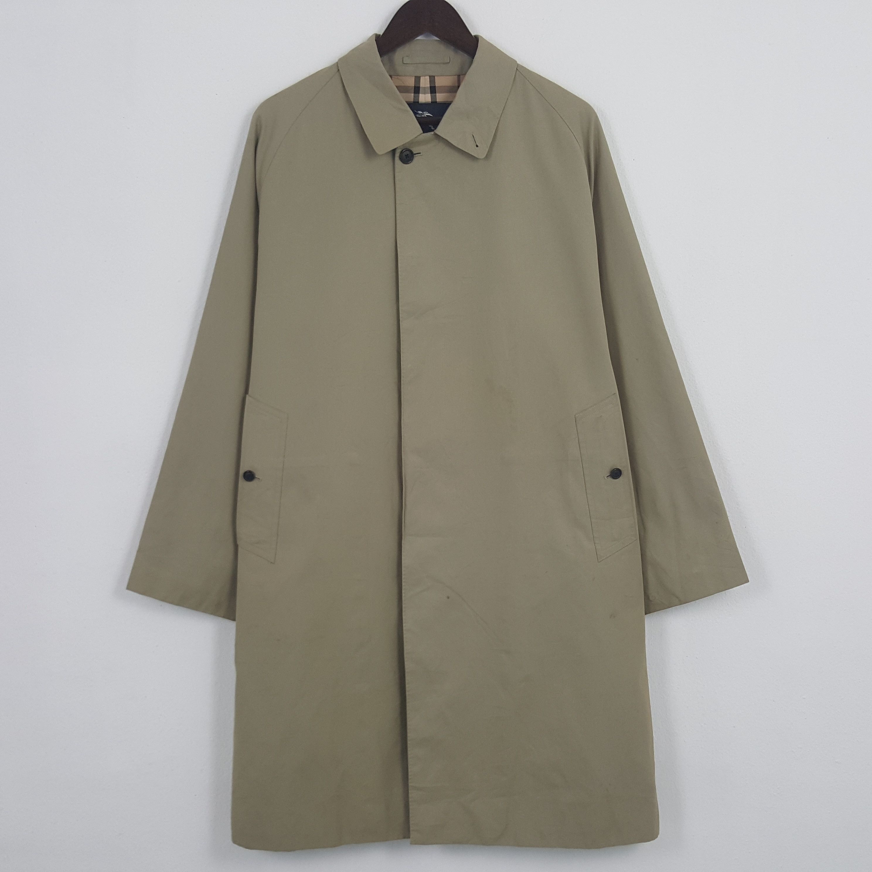 Burberry × Vintage Vintage Burberry London Nova Check Trench Coat Size US L / EU 52-54 / 3 - 1 Thumbnail