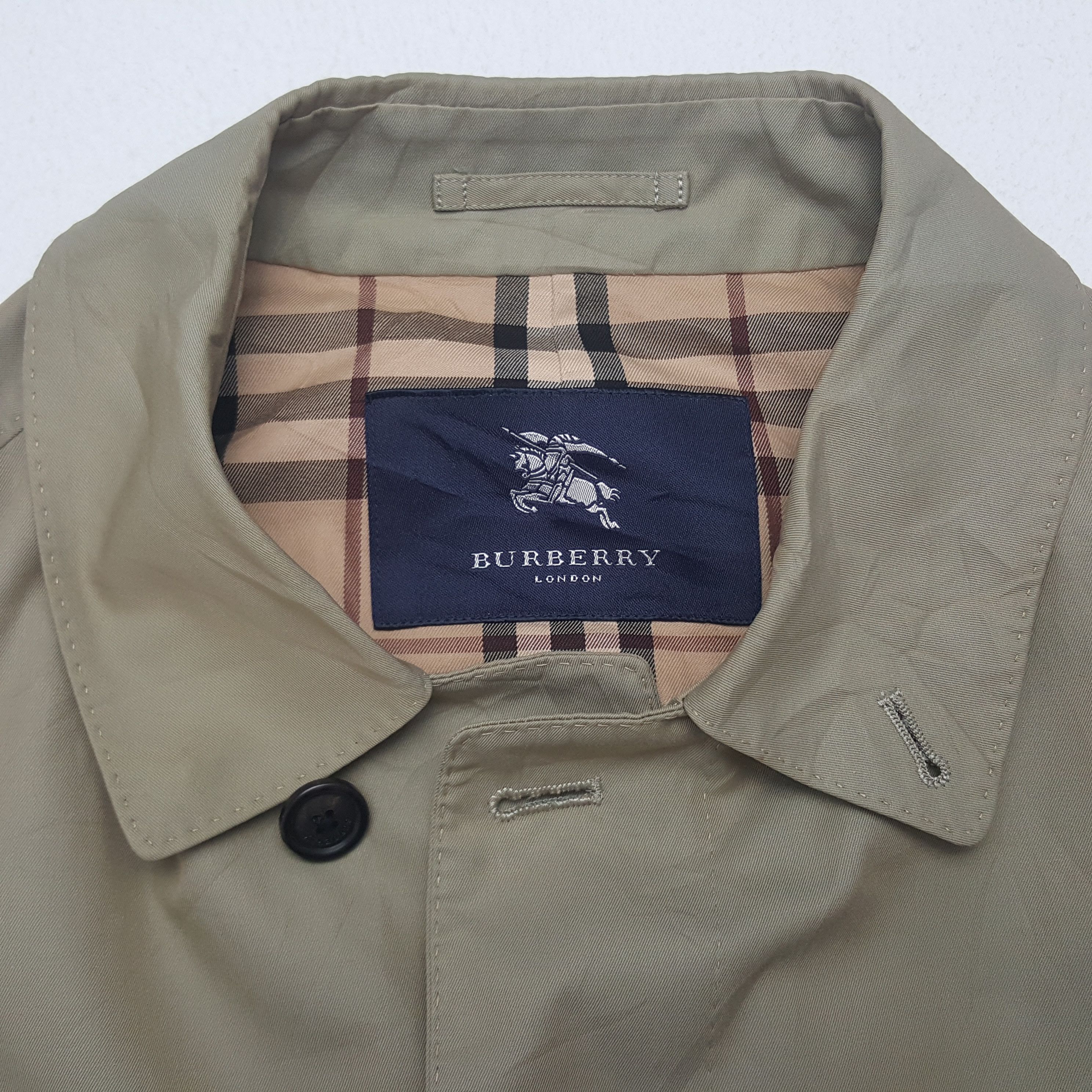 Burberry × Vintage Vintage Burberry London Nova Check Trench Coat Size US L / EU 52-54 / 3 - 5 Thumbnail