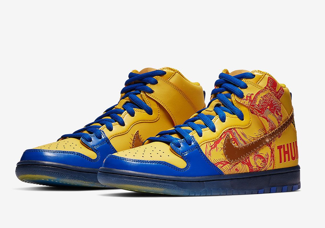 Nike Nike SB Dunk High Pro DB Finnigan Mooney 579603740 Size 11.5 Size US 11.5 / EU 44-45 - 1 Thumbnail