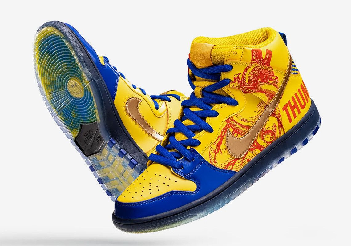 Nike Nike SB Dunk High Pro DB Finnigan Mooney 579603740 Size 11.5 Size US 11.5 / EU 44-45 - 6 Thumbnail