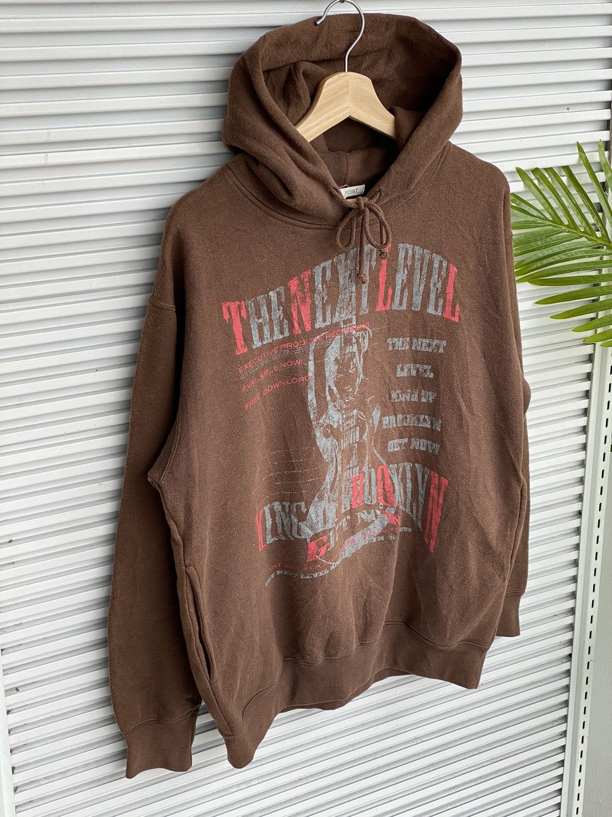 Japanese Brand Vintage Primal Point Brown Hoodies Size US M / EU 48-50 / 2 - 2 Thumbnail