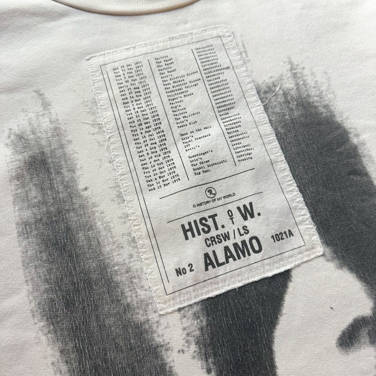 Raf Simons Raf Simons AW05 “History Of My World” Alamo Crewneck Size US XL / EU 56 / 4 - 4 Thumbnail