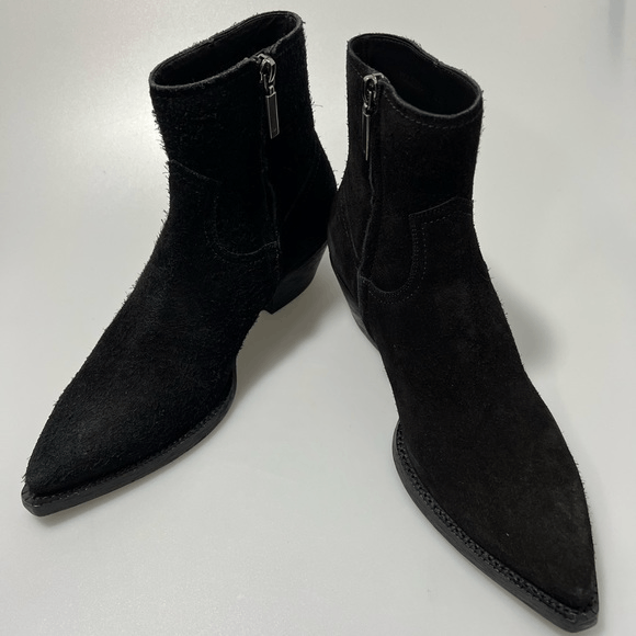 image of Saint Laurent Paris Saint Laurent Lukas 40 Zip Boots Black Men’S Eu 40/us 7, Men's