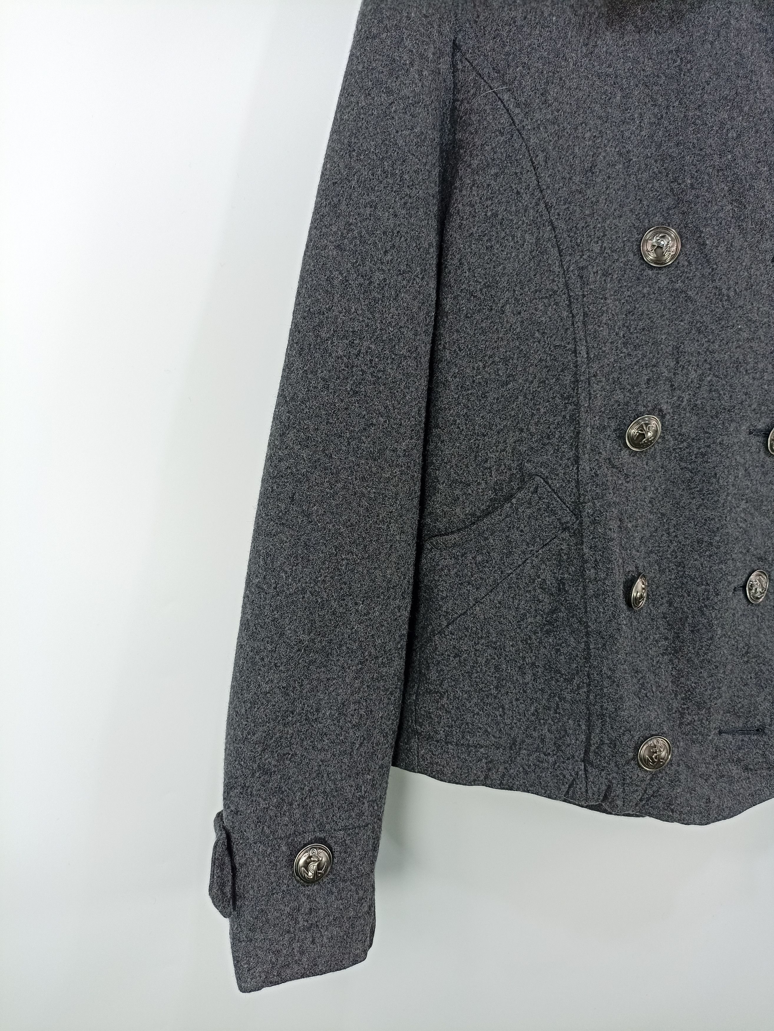 Japanese Brand × PPFM × Tornado Mart Vintage PPFM Time For Punk Wool Women Jacket Size US S / EU 44-46 / 1 - 5 Thumbnail