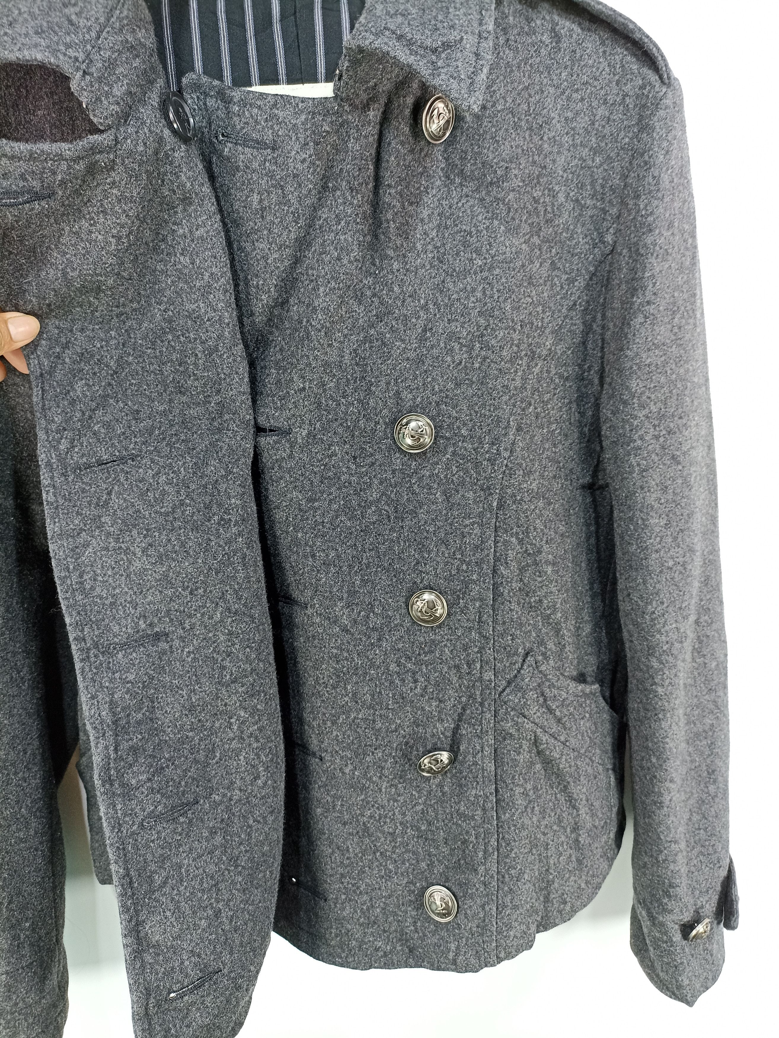 Japanese Brand × PPFM × Tornado Mart Vintage PPFM Time For Punk Wool Women Jacket Size US S / EU 44-46 / 1 - 3 Thumbnail