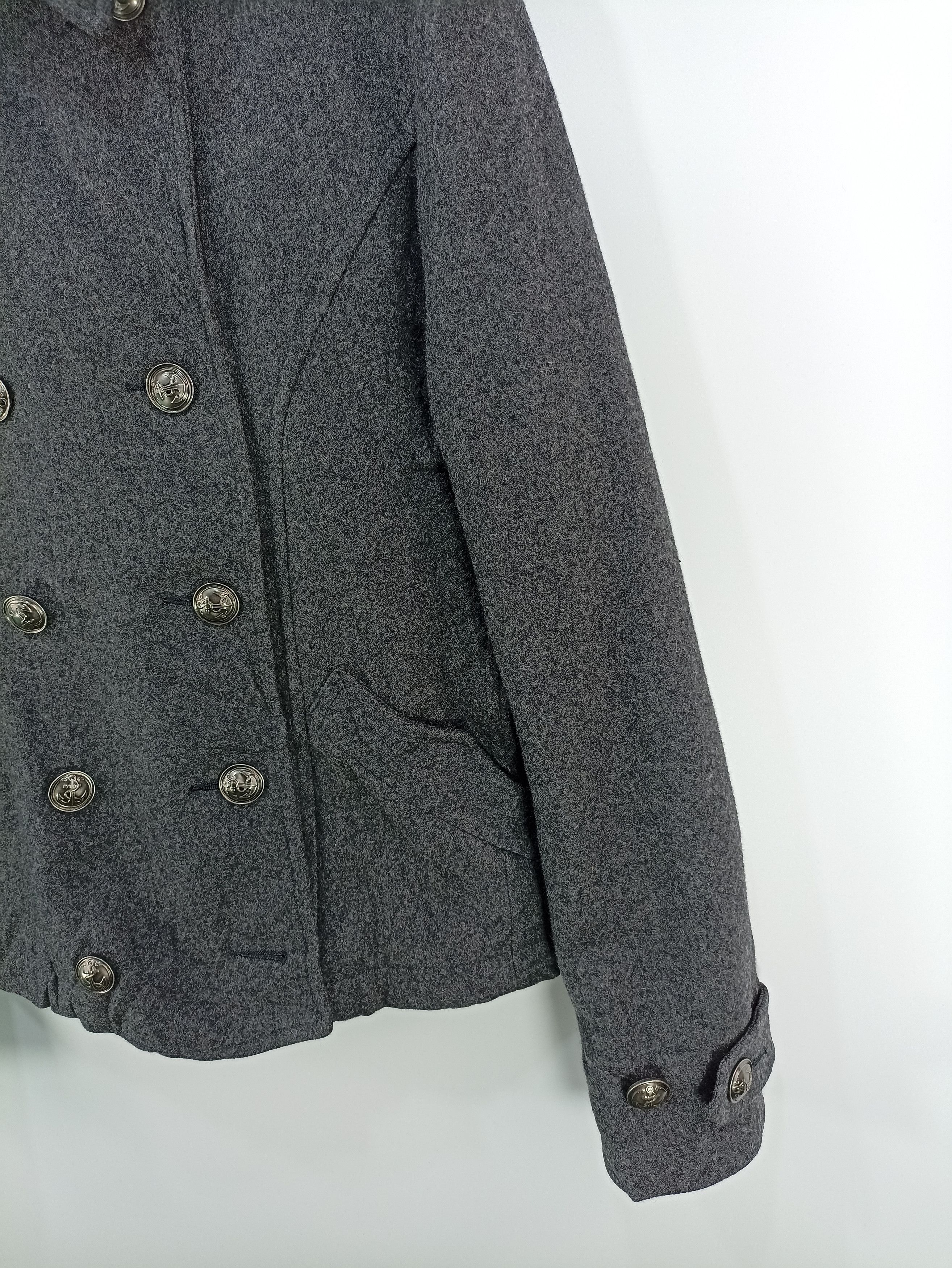 Japanese Brand × PPFM × Tornado Mart Vintage PPFM Time For Punk Wool Women Jacket Size US S / EU 44-46 / 1 - 4 Thumbnail