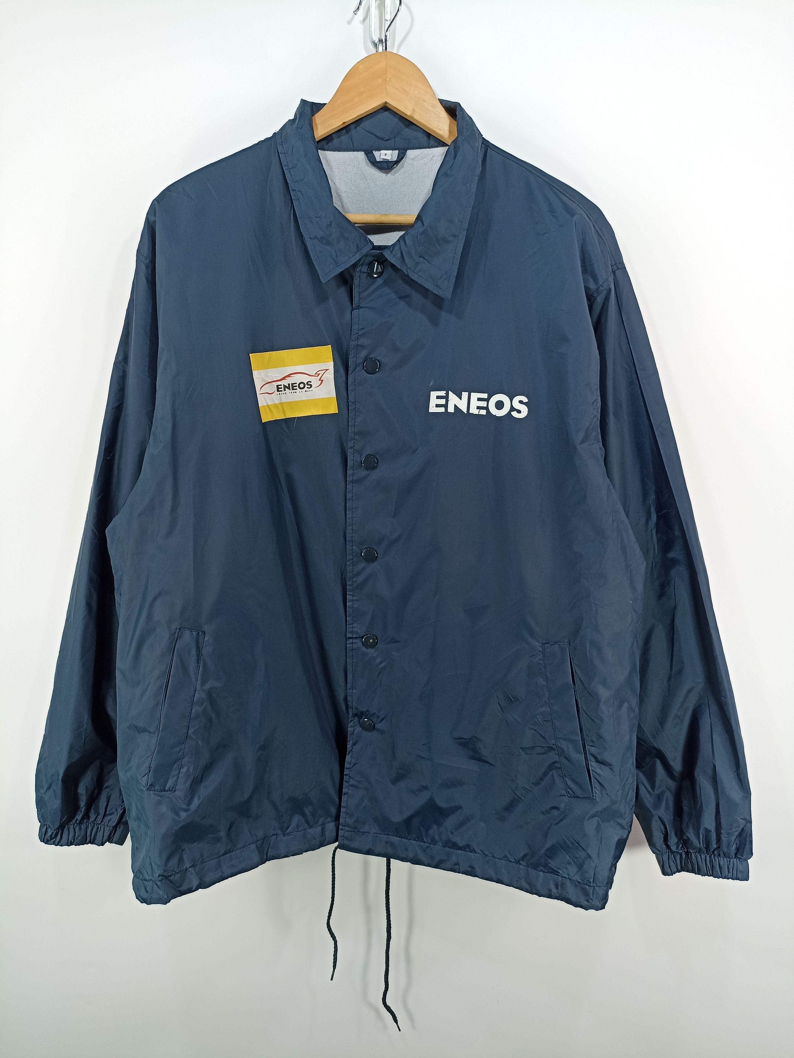 Japanese Brand × Vintage Eneos racing oil windbreake Size US L / EU 52-54 / 3 - 1 Thumbnail