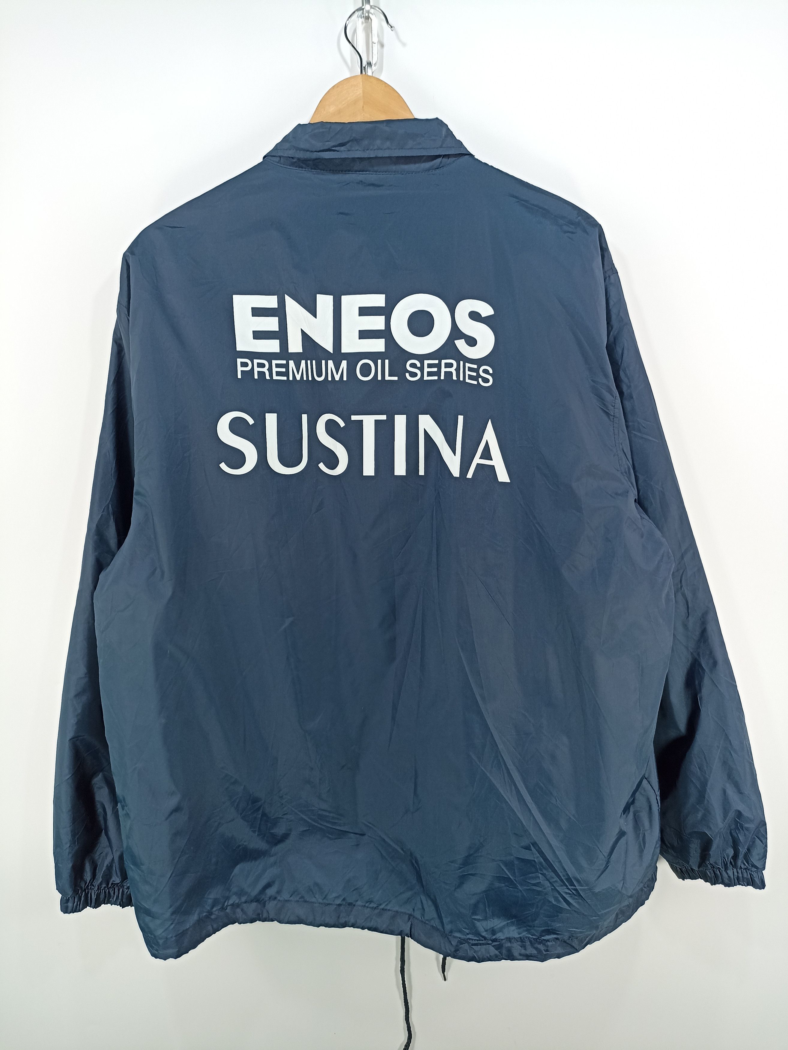 Japanese Brand × Vintage Eneos racing oil windbreake Size US L / EU 52-54 / 3 - 3 Thumbnail