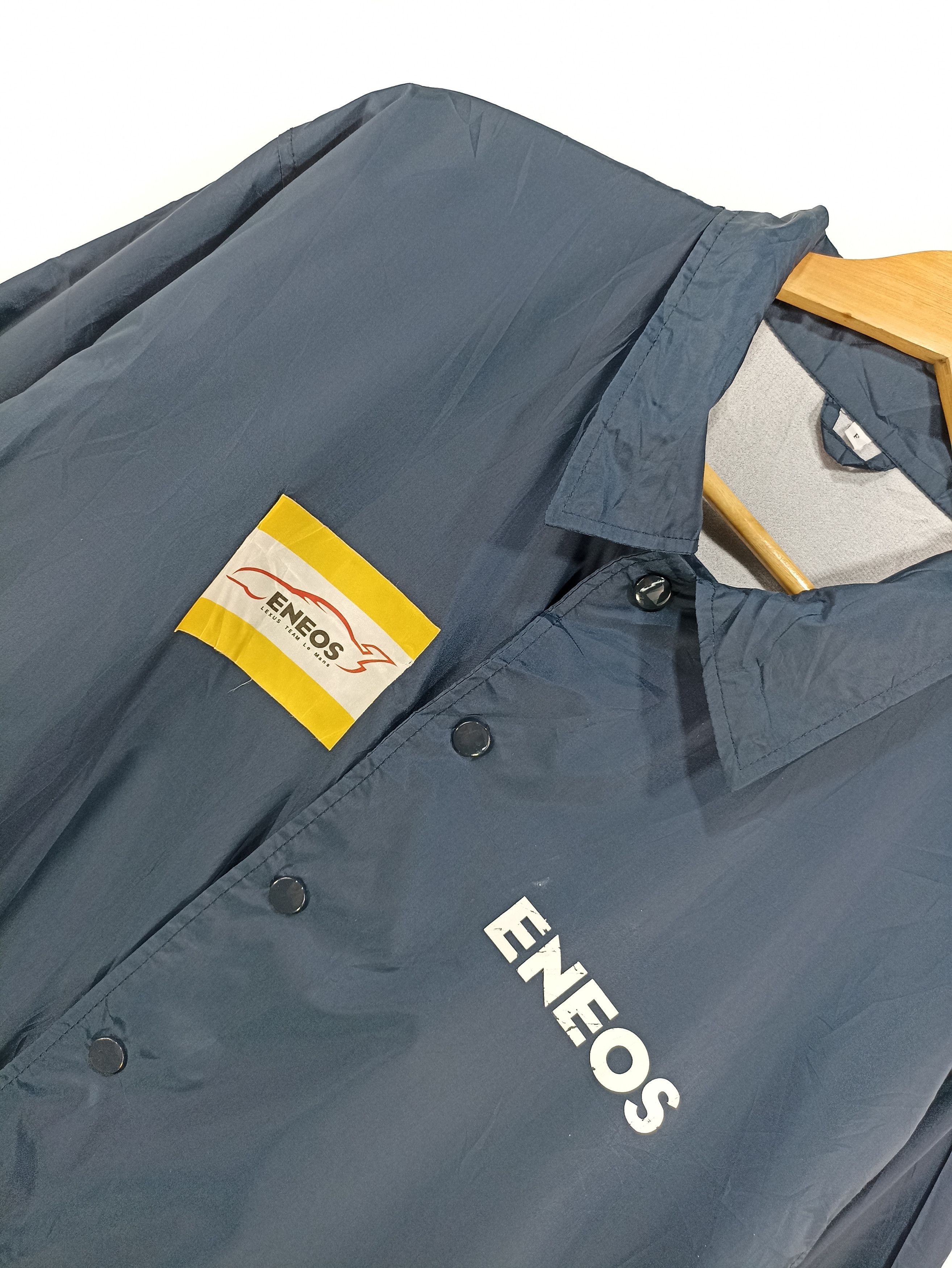 Japanese Brand × Vintage Eneos racing oil windbreake Size US L / EU 52-54 / 3 - 2 Thumbnail