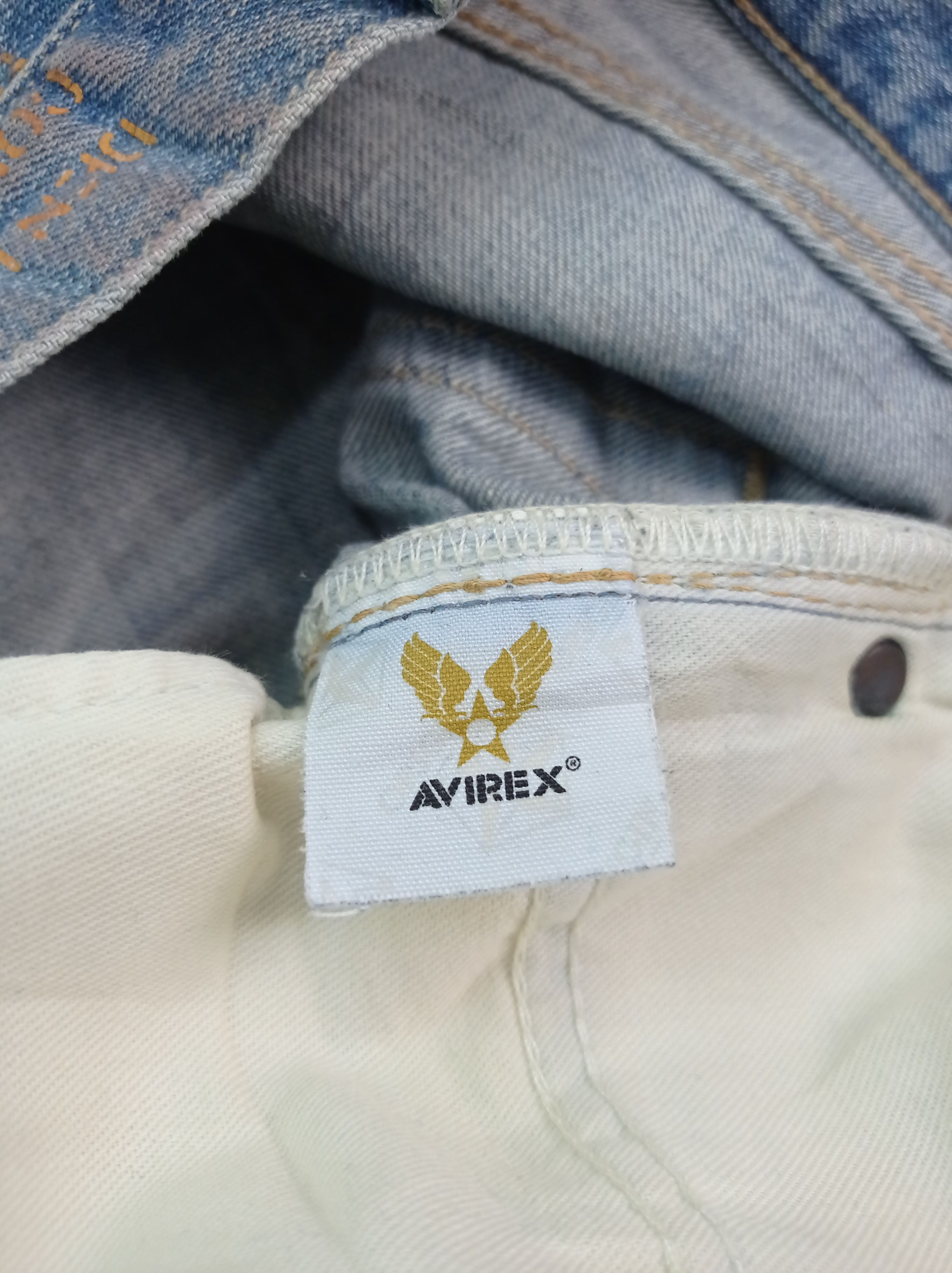 Avirex Vintage Avirex Distressed Denim Pants Size US 30 / EU 46 - 3 Thumbnail
