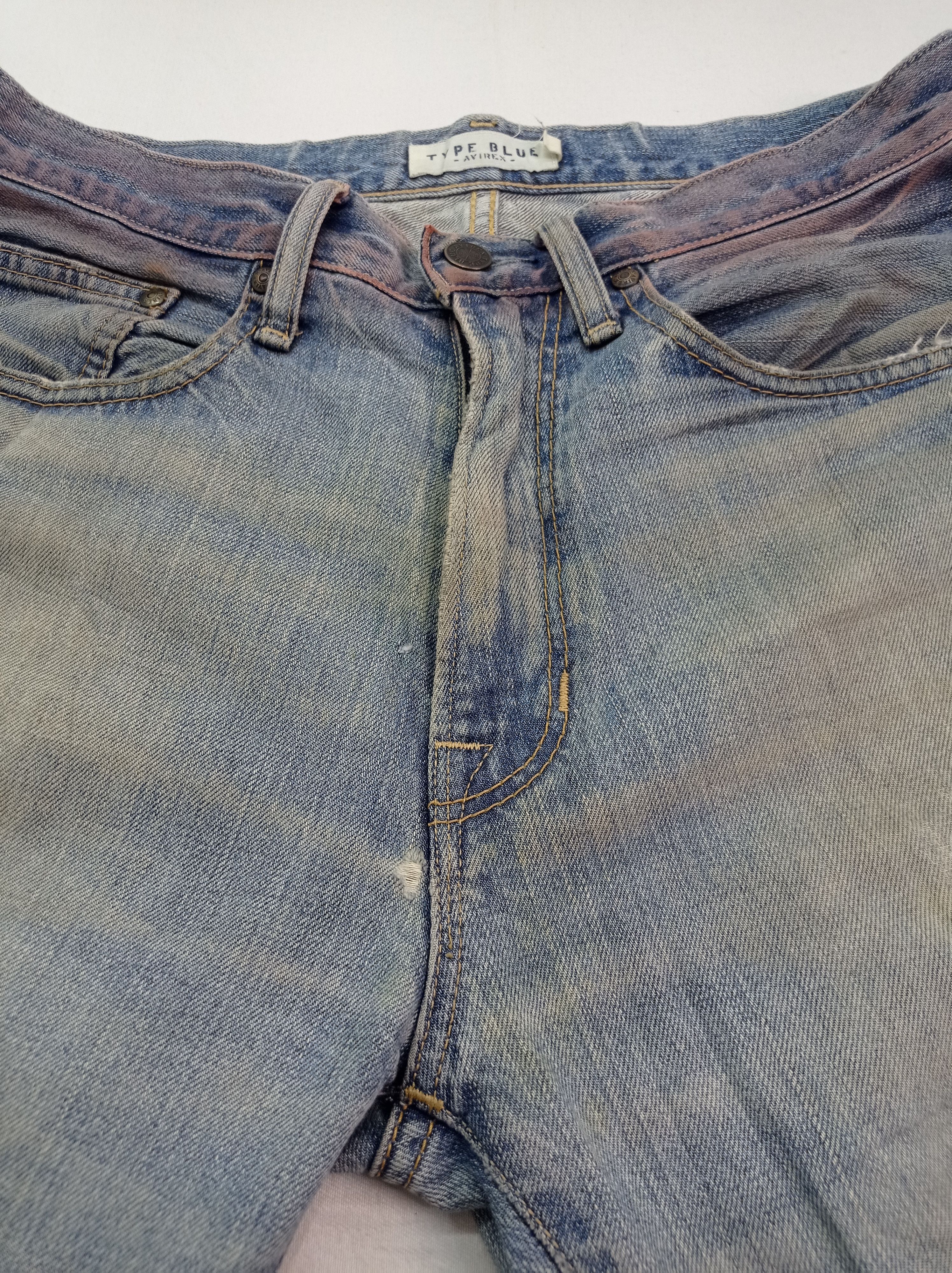 Avirex Vintage Avirex Distressed Denim Pants Size US 30 / EU 46 - 8 Thumbnail