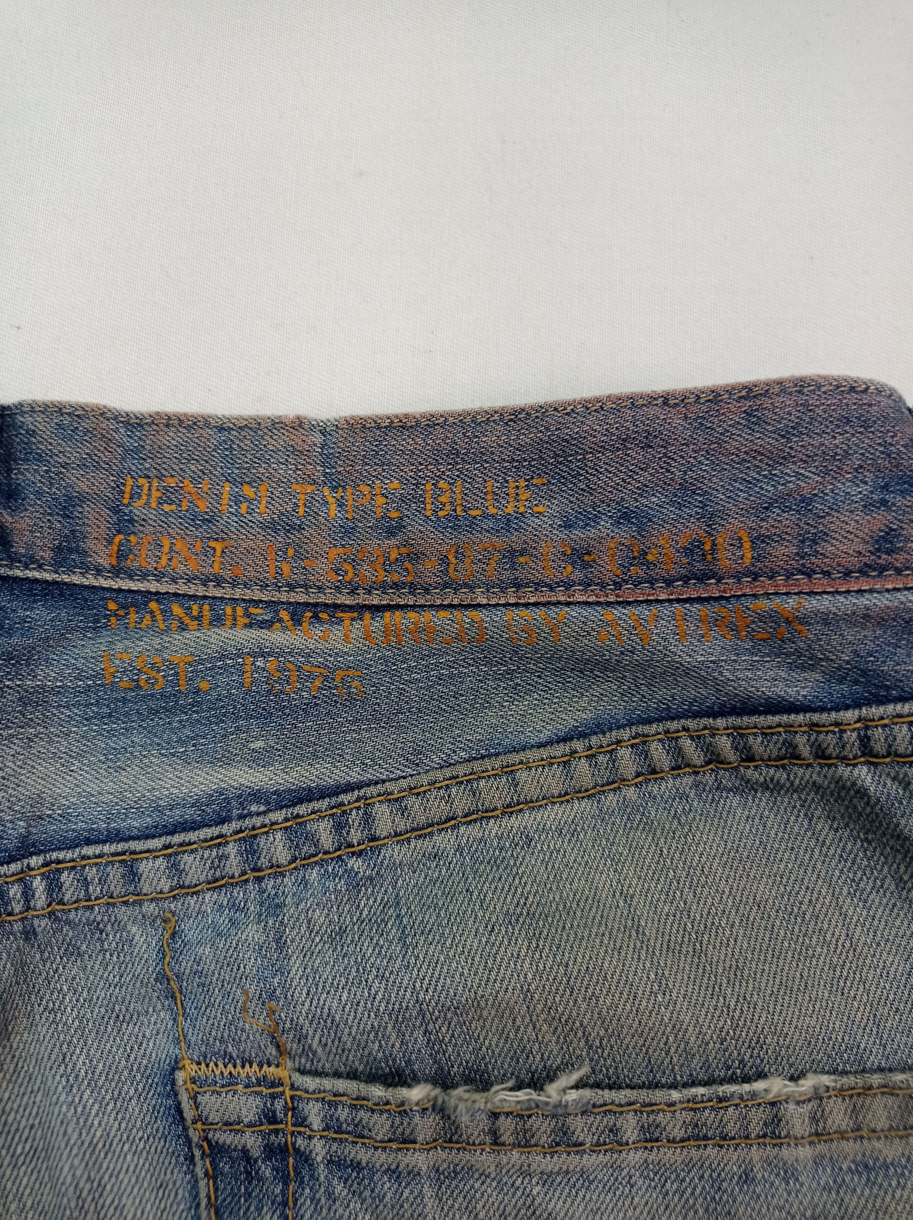 Avirex Vintage Avirex Distressed Denim Pants Size US 30 / EU 46 - 13 Thumbnail