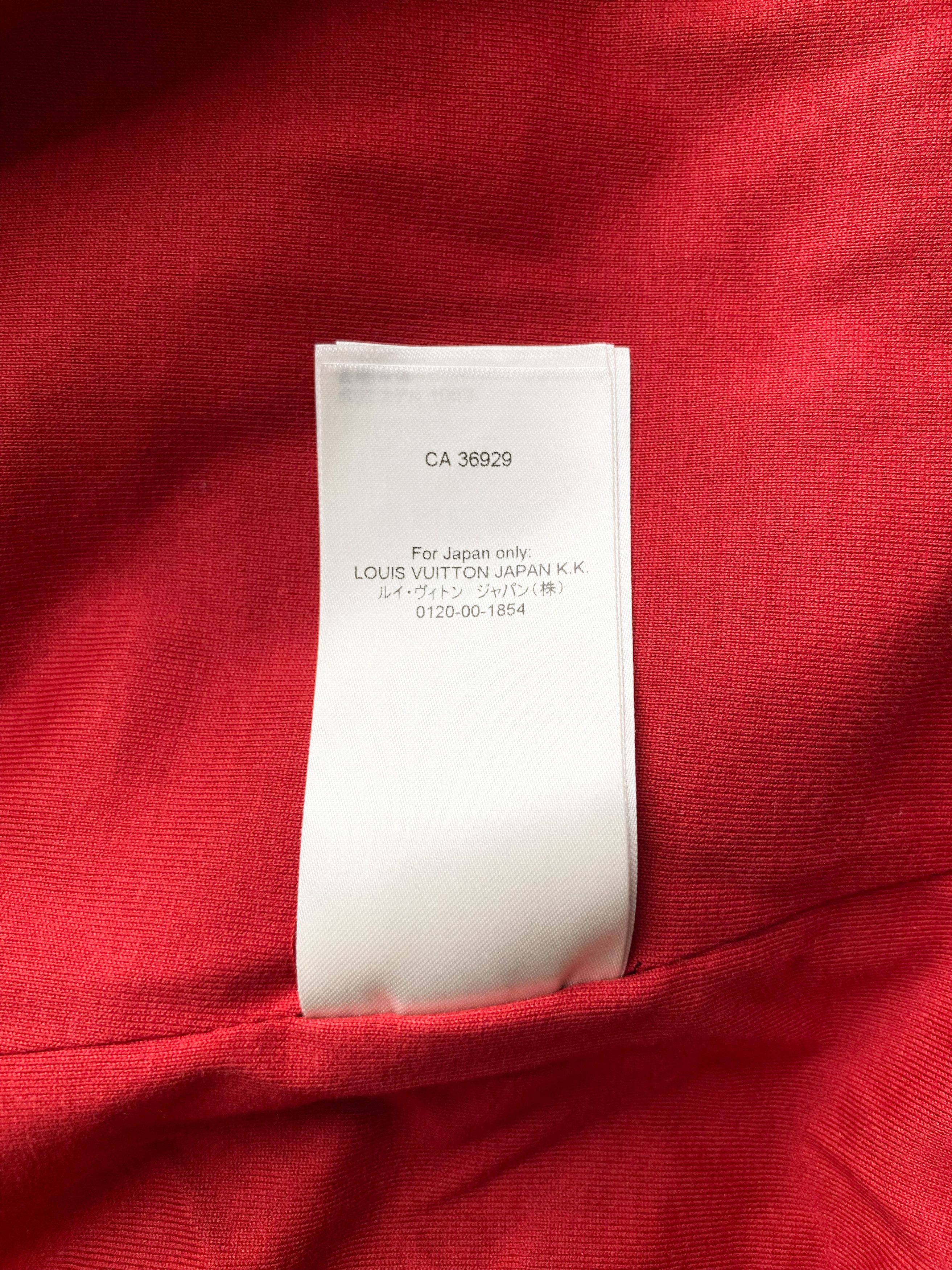 Louis Vuitton × Nigo Louis Vuitton Nigo Red Checkered Fleece Jacket Size US L / EU 52-54 / 3 - 9 Thumbnail