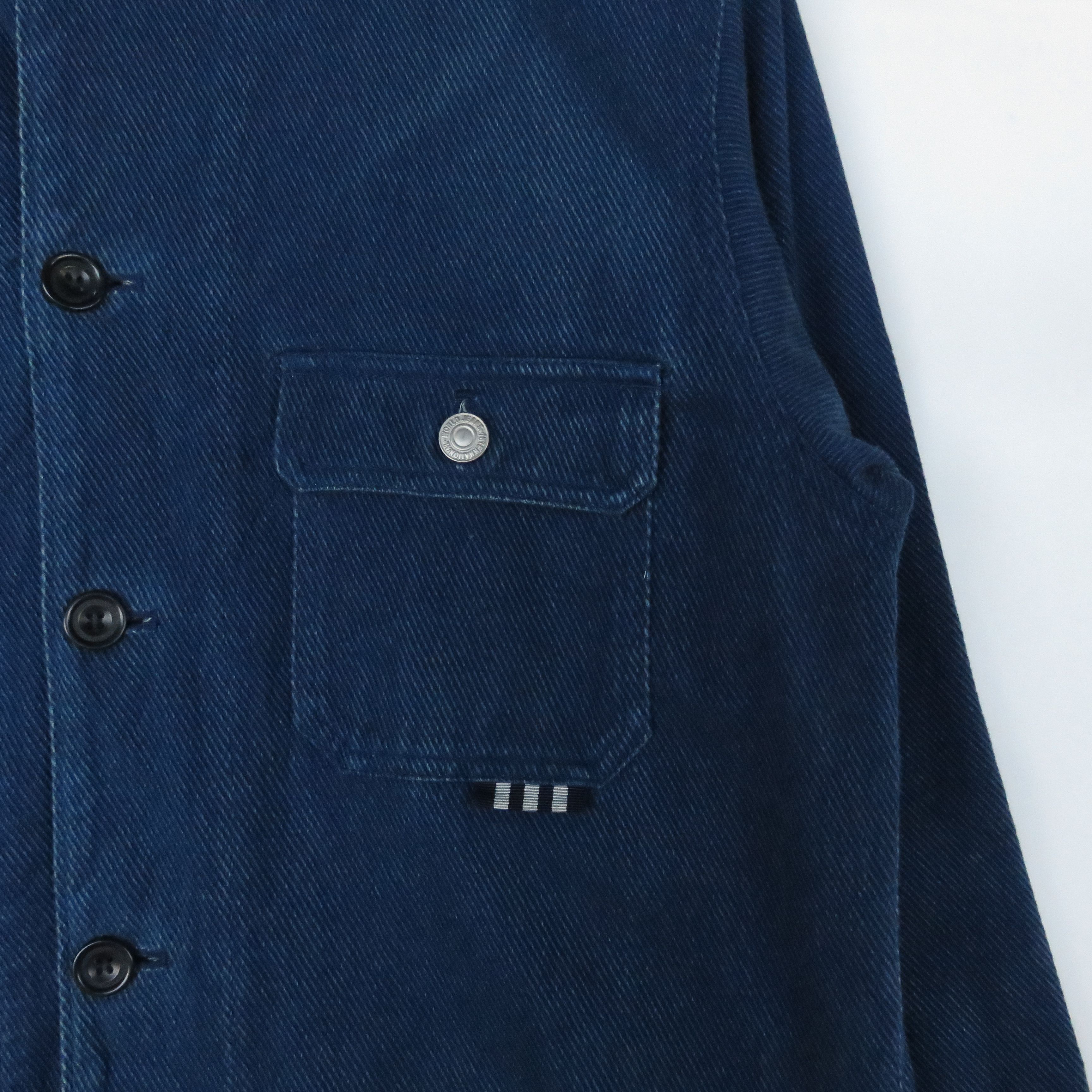 Indigo × Takeo Kikuchi Vintage Chore Jacket Indigo Size US M / EU 48-50 / 2 - 3 Thumbnail