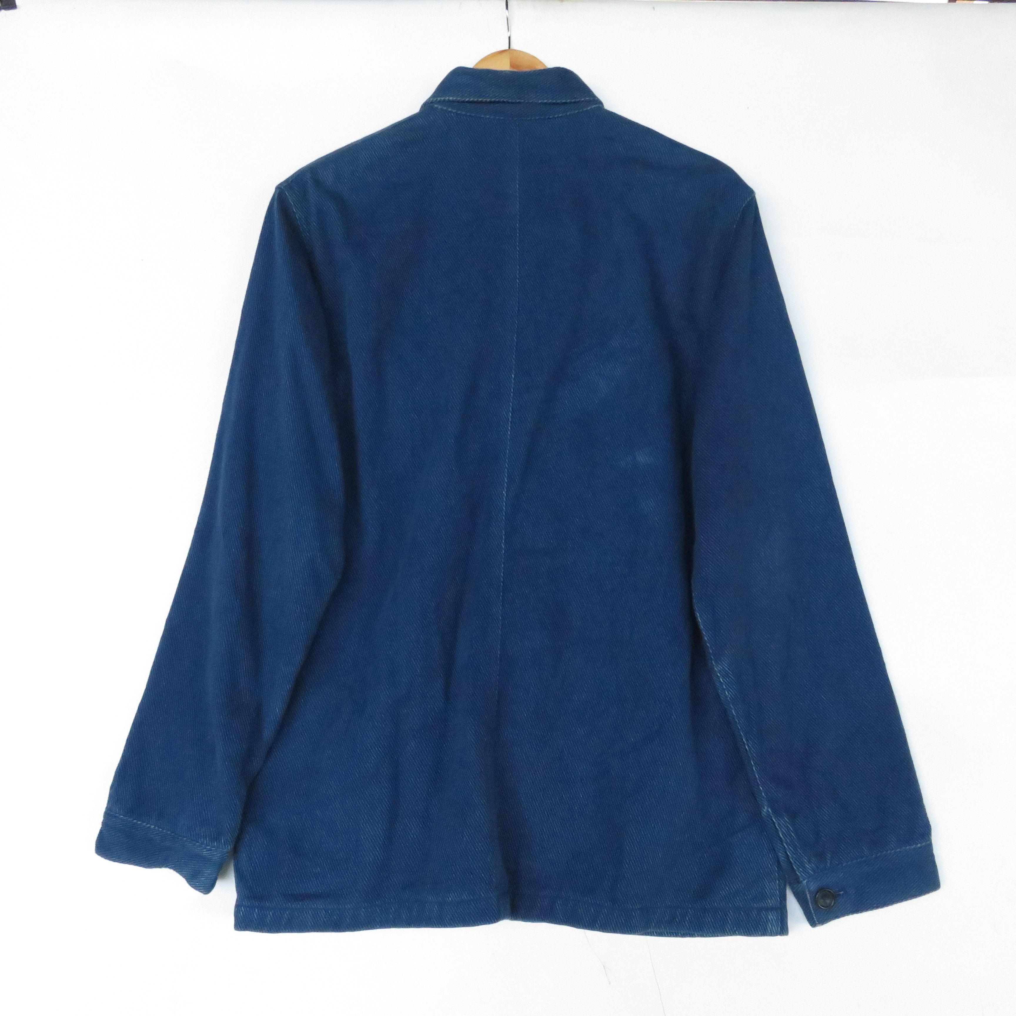 Indigo × Takeo Kikuchi Vintage Chore Jacket Indigo Size US M / EU 48-50 / 2 - 5 Thumbnail