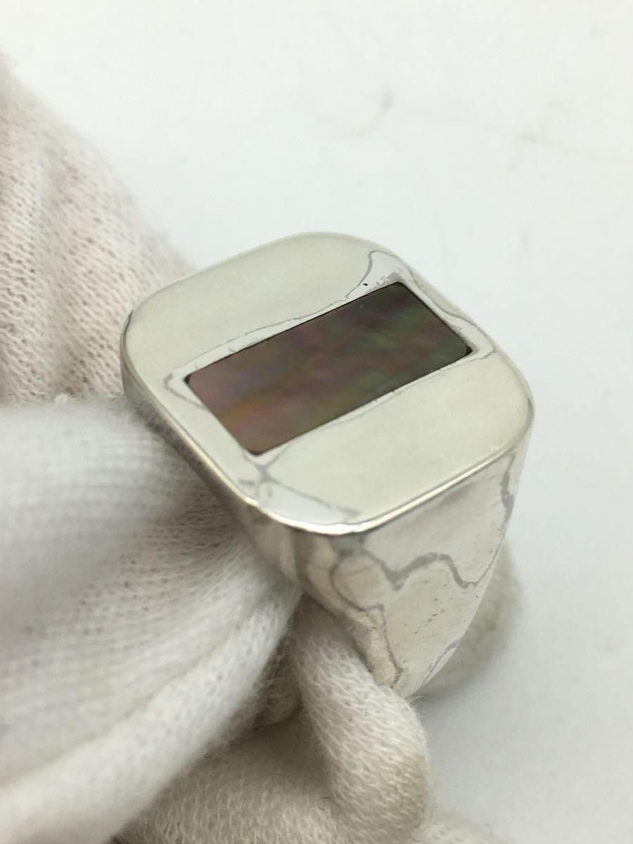 Maison Margiela 925 Pearloid Signet Ring Size ONE SIZE - 4 Thumbnail