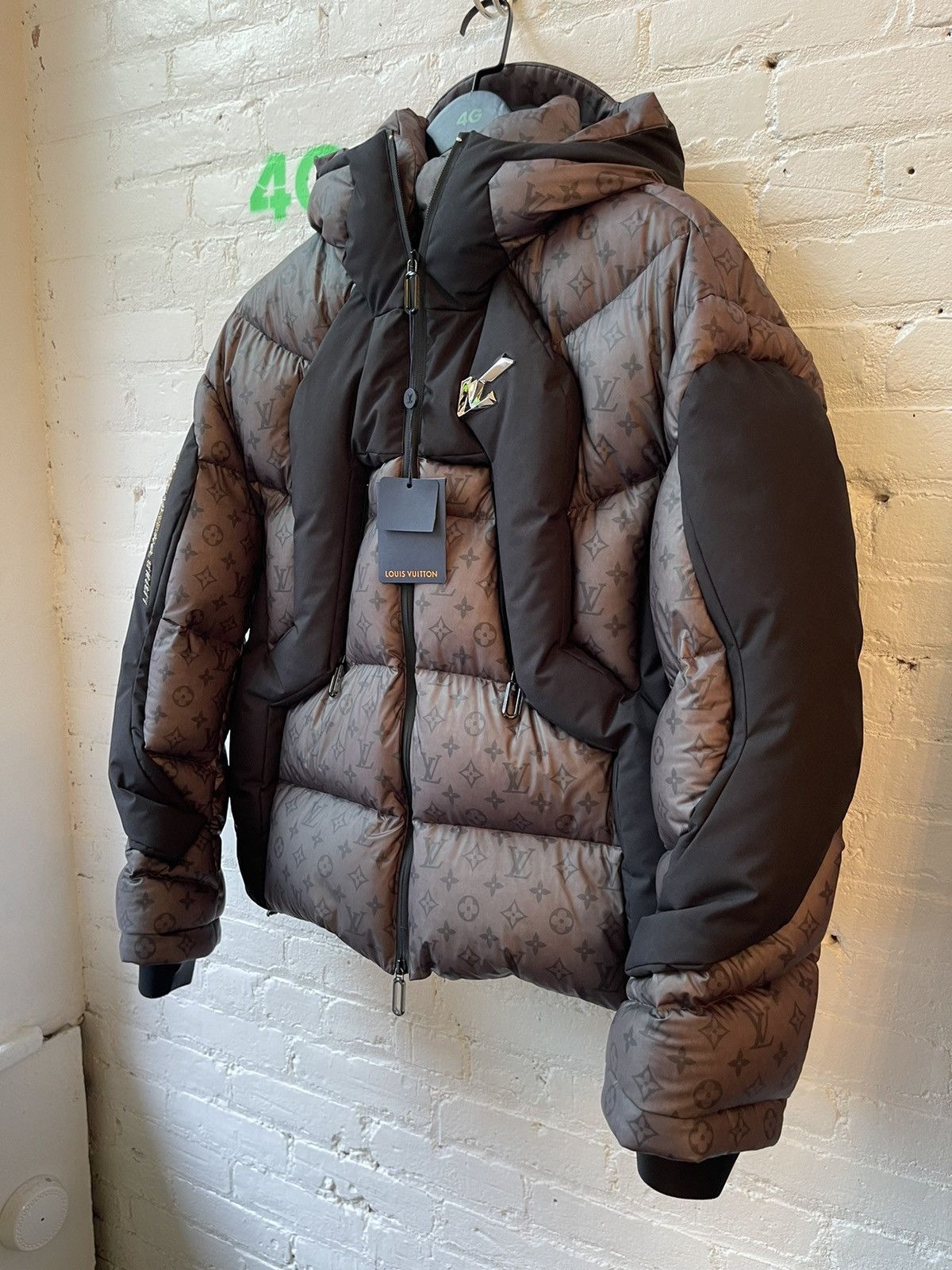 Louis Vuitton Louis Vuitton LV VIRGIL NEW Black Puffer Bubble Jacket EU48 Size US M / EU 48-50 / 2 - 4 Thumbnail