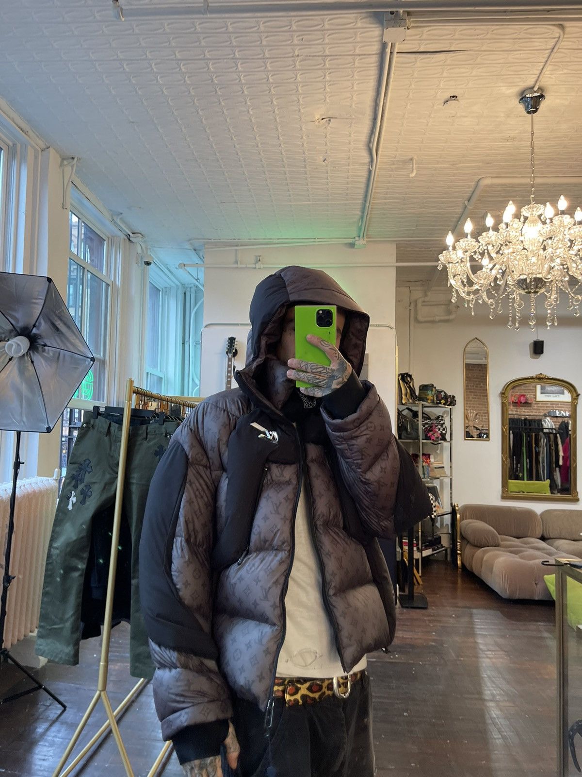 Louis Vuitton Louis Vuitton LV VIRGIL NEW Black Puffer Bubble Jacket EU48 Size US M / EU 48-50 / 2 - 5 Thumbnail
