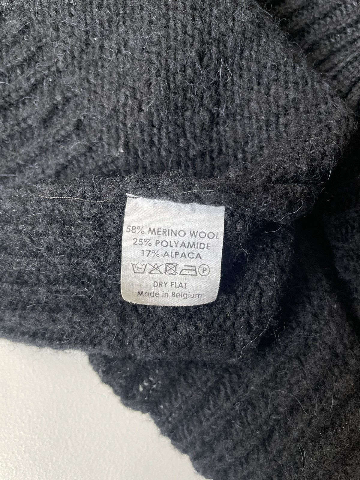 Dries Van Noten Oversized Alpaca Wool Sweater Size US L / EU 52-54 / 3 - 7 Thumbnail