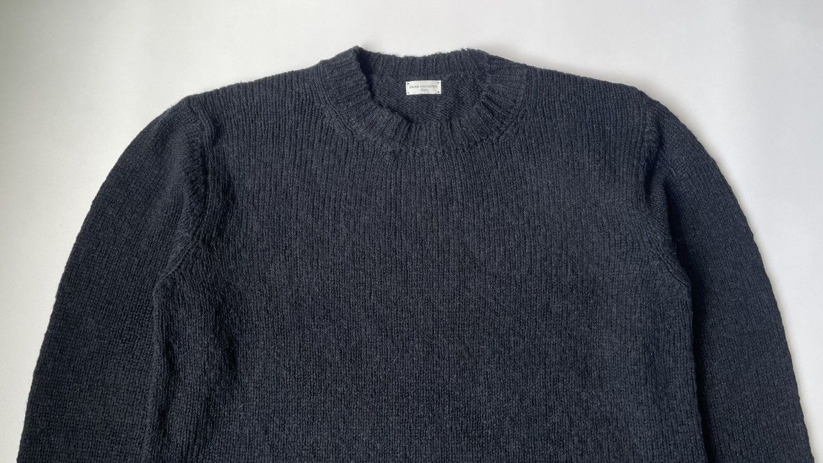 Dries Van Noten Oversized Alpaca Wool Sweater Size US L / EU 52-54 / 3 - 2 Thumbnail