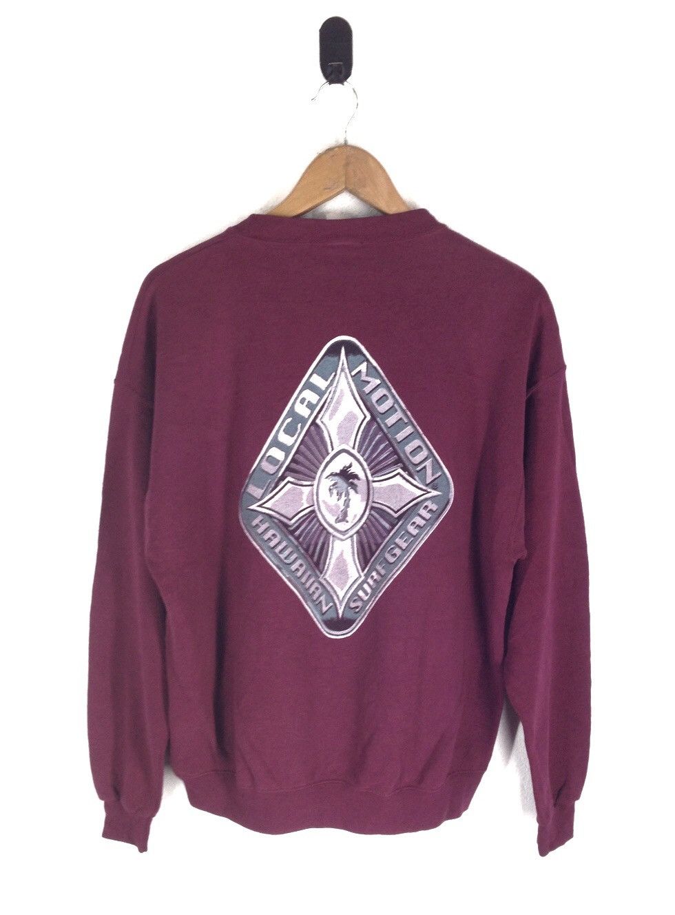 Vintage Local Motion Sweatshirt Jumper Pullover Suft Wear Surfing Size US L / EU 52-54 / 3 - 1 Thumbnail