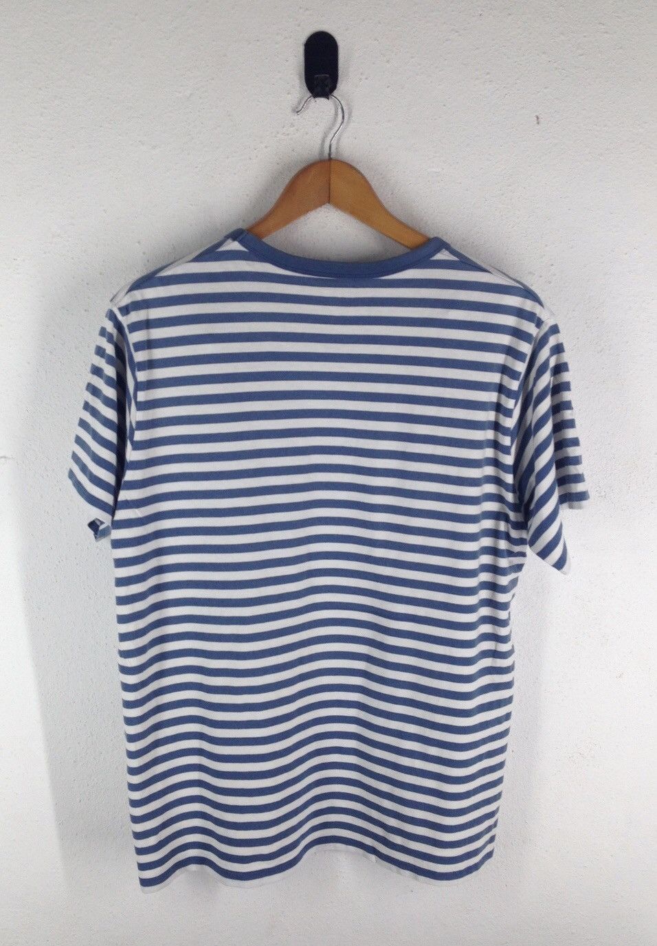 Japanese Brand × Uniqlo Bruno Munari Stripe T Shirt Crew Neck Tee Size US XL / EU 56 / 4 - 2 Thumbnail