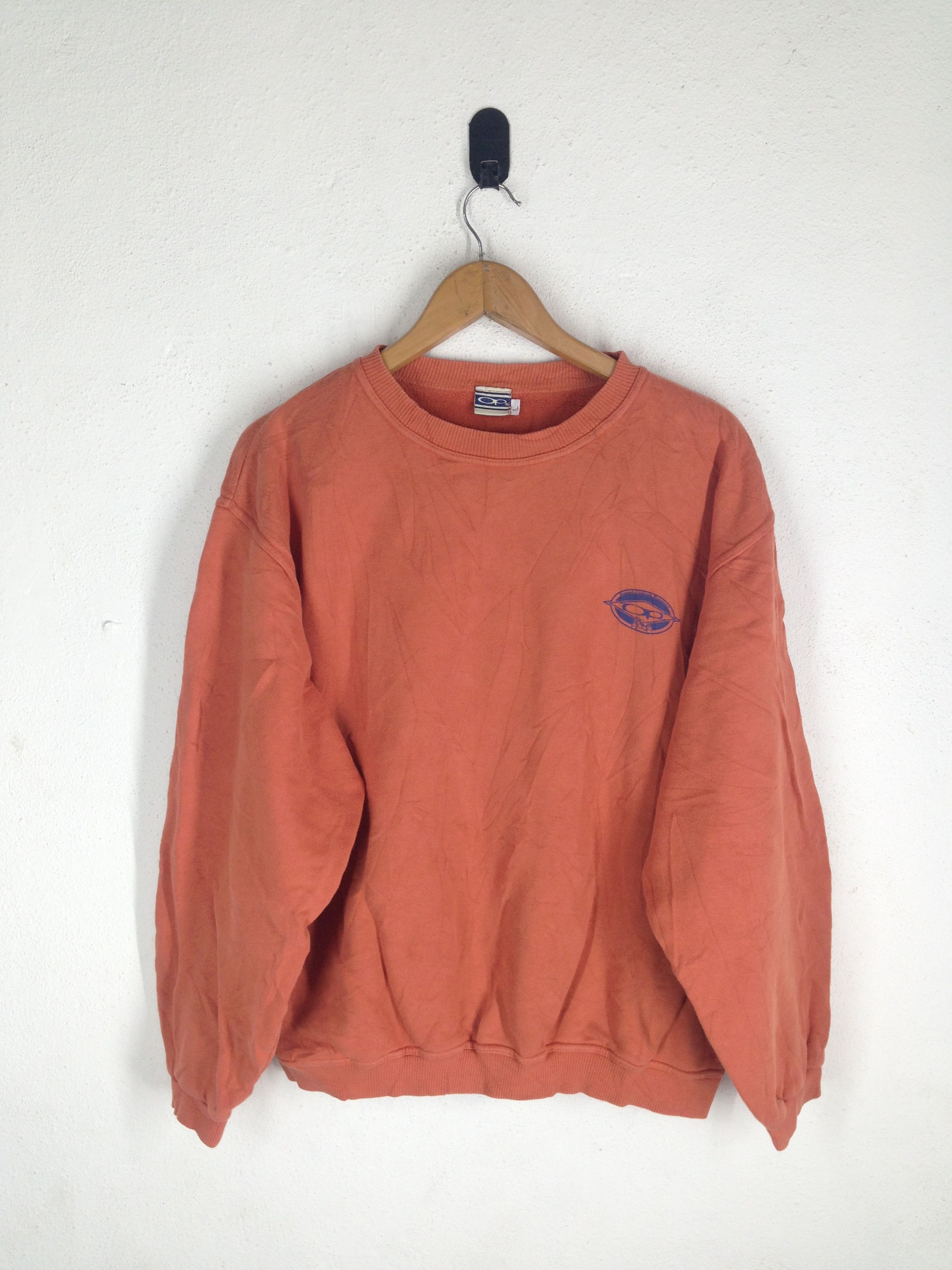 Vintage OCEAN PACIFIC SURF O.P Big Logo Spell Out Sweatshirt Large Size US L / EU 52-54 / 3 - 2 Thumbnail