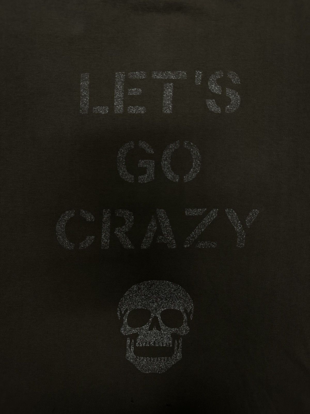 Number (N)ine NUMBER (N)INE “LET’S GO CRAZY” TEE SS04 Size US M / EU 48-50 / 2 - 3 Thumbnail