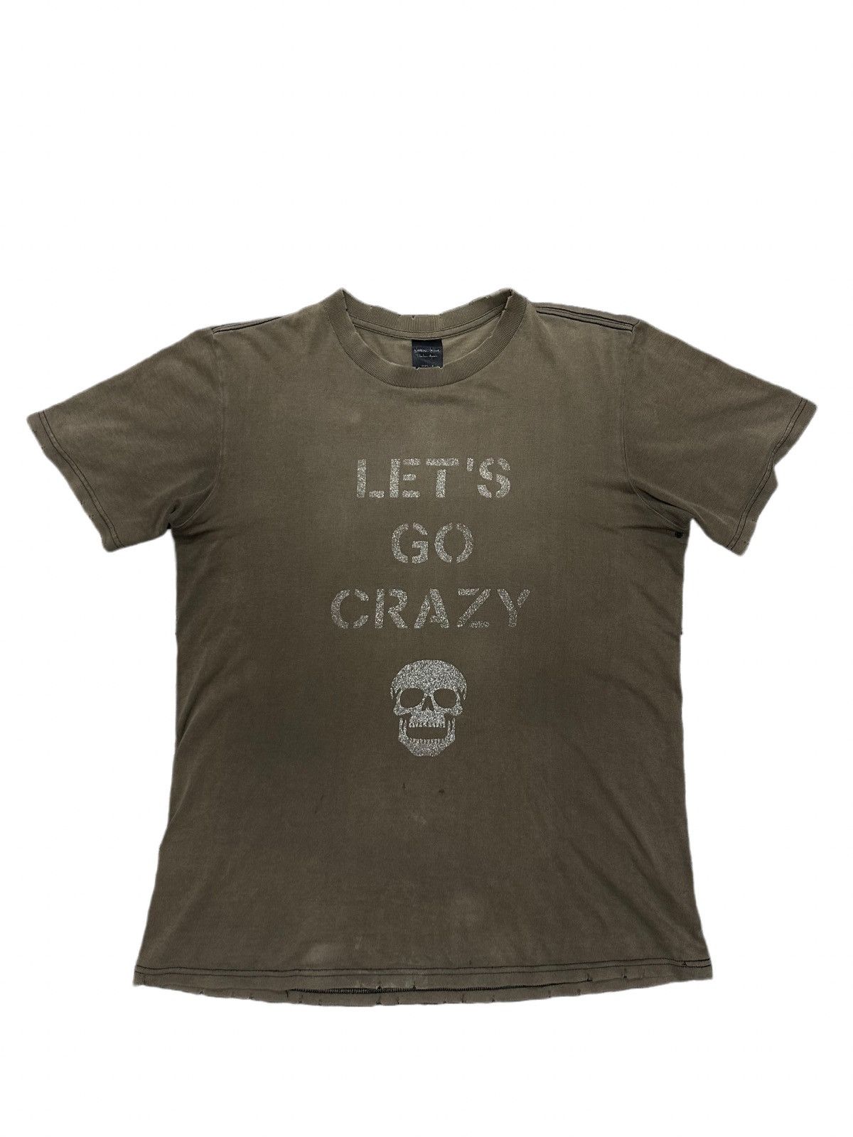 ナンバーナイン　let’s go crazy t シャツ Number (N)ine Let's Go Crazy Tee | eBay