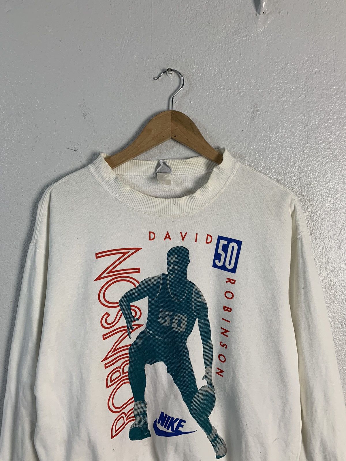 Nike Vintage Nike NBA David Robinson Sweatshirt Size US M / EU 48-50 / 2 - 4 Thumbnail