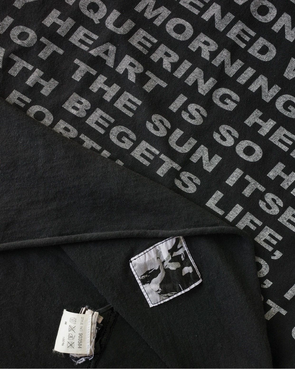 Rick Owens RICK OWENS RICHARD WAGNER SYMPHONY LONG SLEEVE AW07 DRKSHDW Size US S / EU 44-46 / 1 - 5 Thumbnail