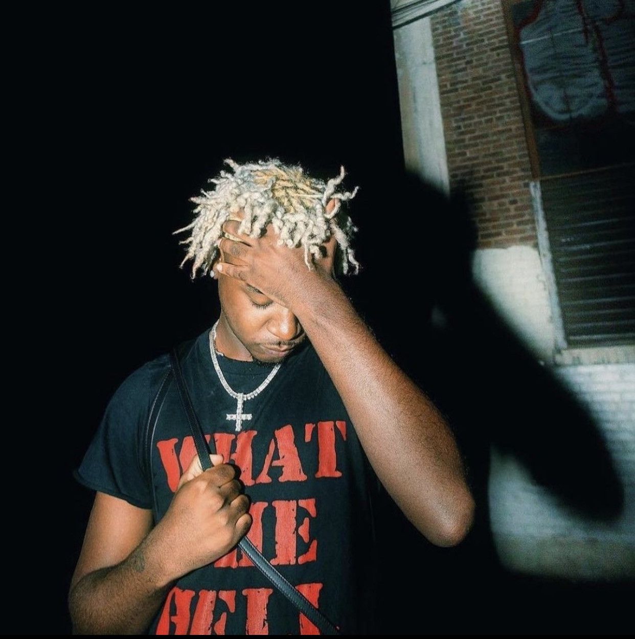 Number (N)ine NUMBER (N)INE “WHAT THE HELL” SS06 TEE SHIRT Size US L / EU 52-54 / 3 - 7 Thumbnail