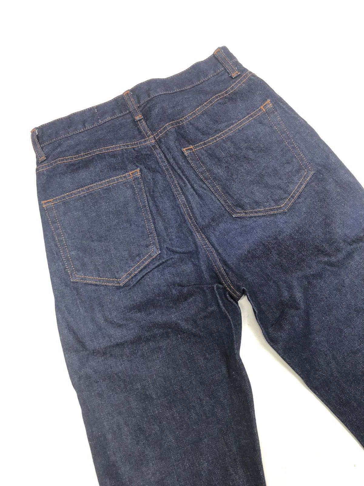 Japanese Brand × Salvage SELVEDGE BLACK BY MOUSSSY SAMPLE DENIM JAPAN 🇯🇵 Size US 27 - 13 Thumbnail