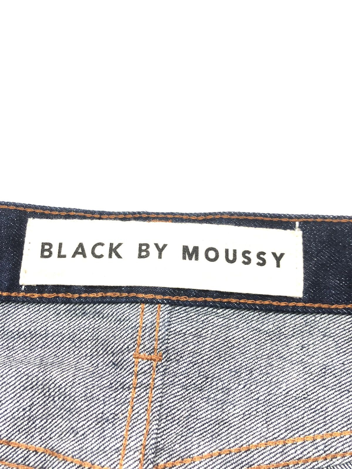 Japanese Brand × Salvage SELVEDGE BLACK BY MOUSSSY SAMPLE DENIM JAPAN 🇯🇵 Size US 27 - 9 Thumbnail