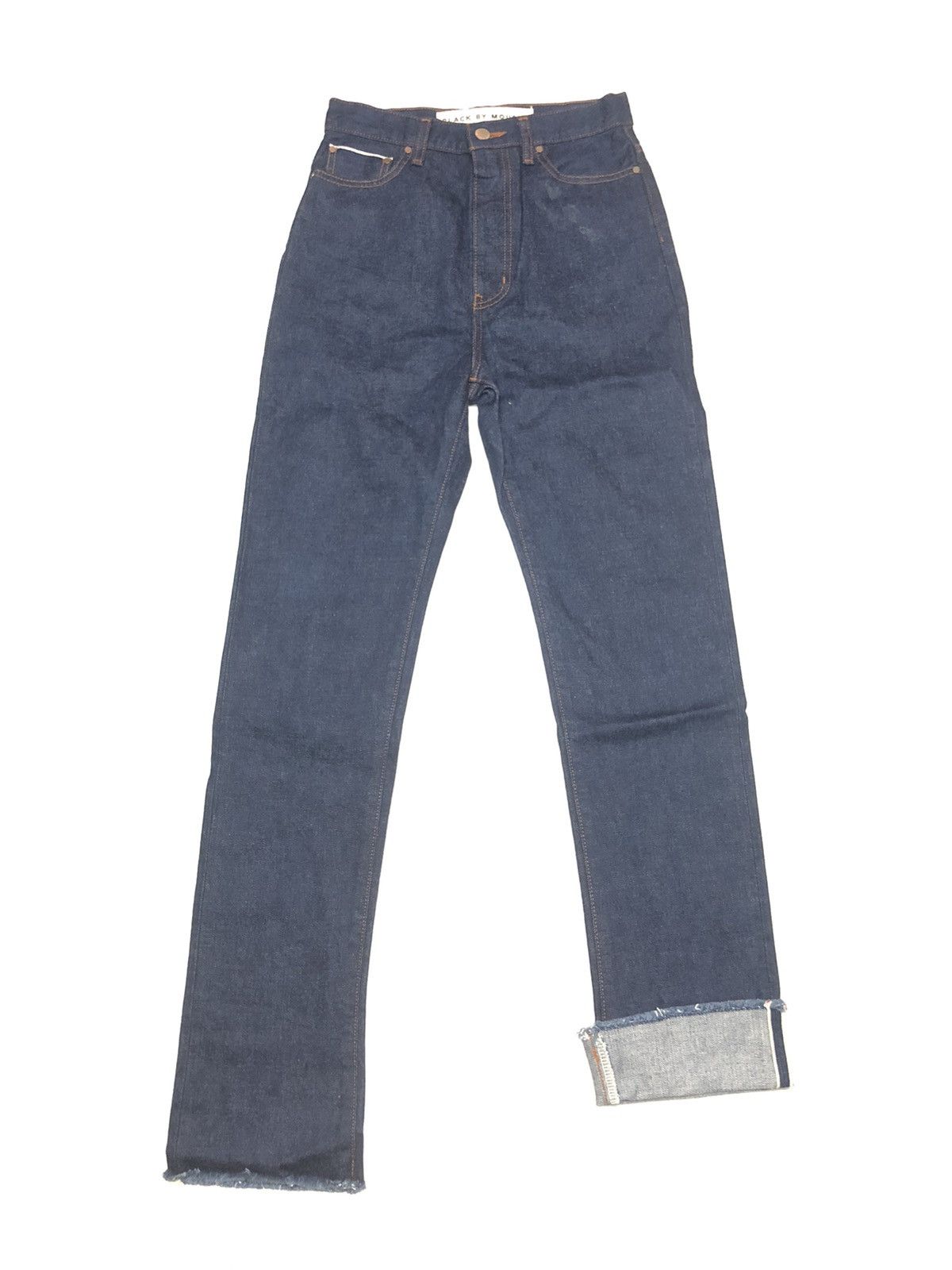 Japanese Brand × Salvage SELVEDGE BLACK BY MOUSSSY SAMPLE DENIM JAPAN 🇯🇵 Size US 27 - 3 Thumbnail