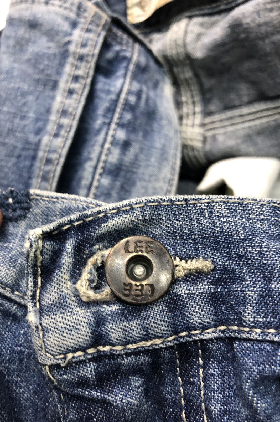 Lee × Vintage VINTAGE LEE DUNGAREES CARPENTER WORKERS SIZE 48 Size US 44 / EU 60 - 12 Thumbnail