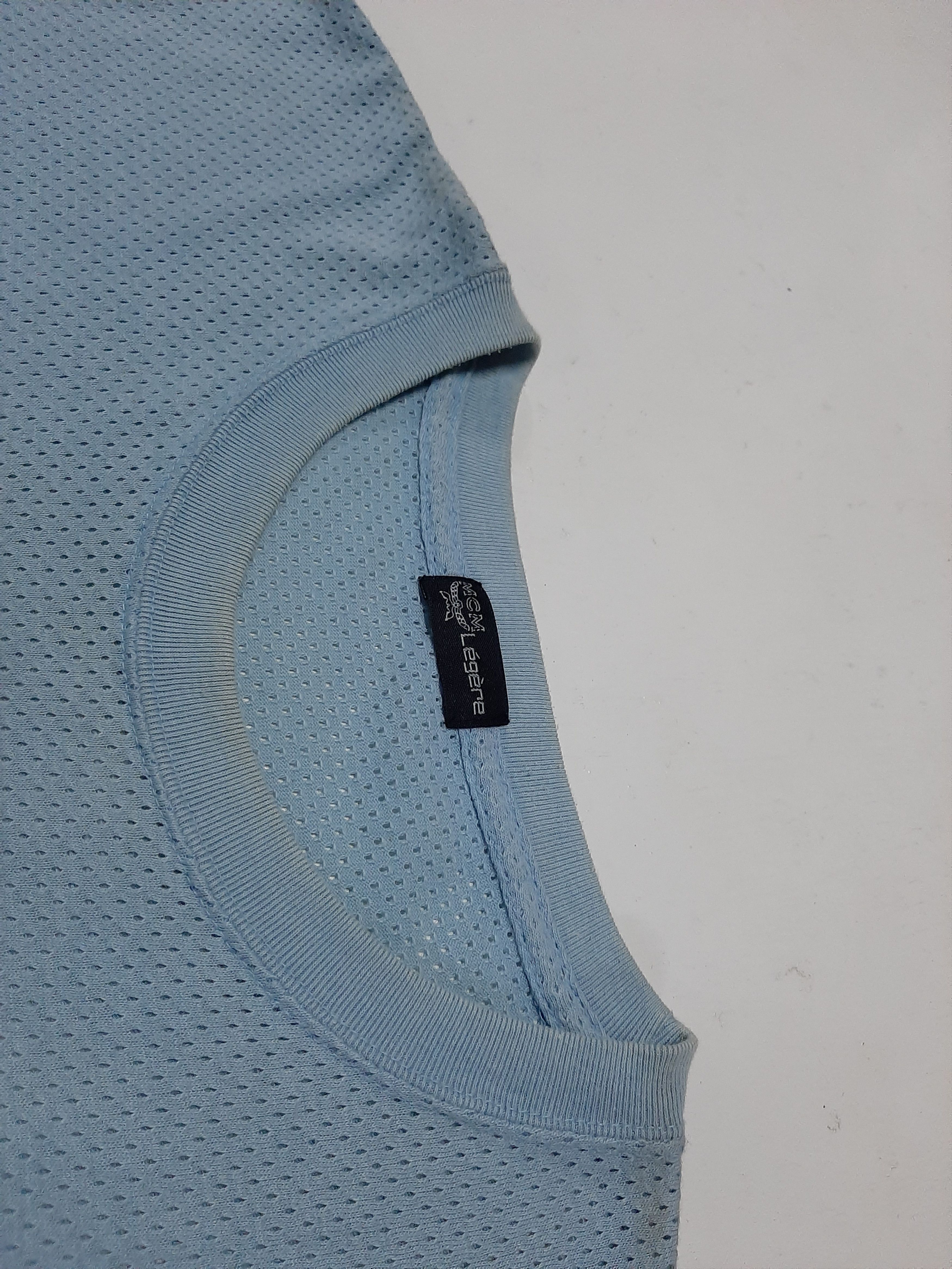 MCM × Vintage VINTAGE MCM SMALL LOGO NET SHIRT Size US L / EU 52-54 / 3 - 4 Thumbnail