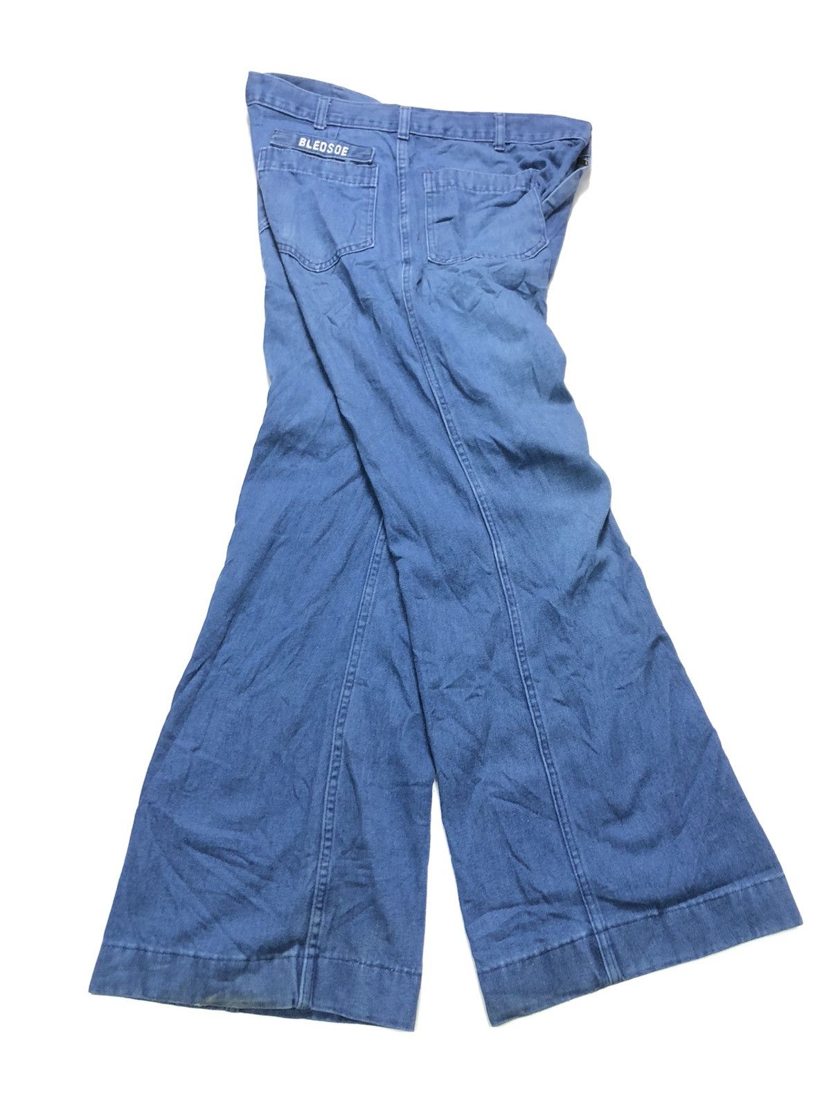 Vintage VINTAGE BLEDSOE TROUSERS UTILITY MENS DENIM Size US 33 - 10 Thumbnail