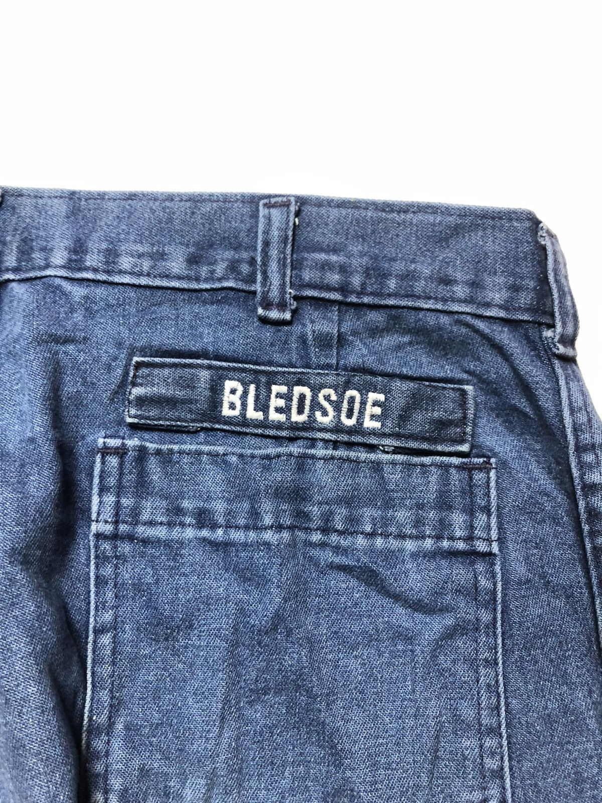 Vintage VINTAGE BLEDSOE TROUSERS UTILITY MENS DENIM Size US 33 - 2 Thumbnail