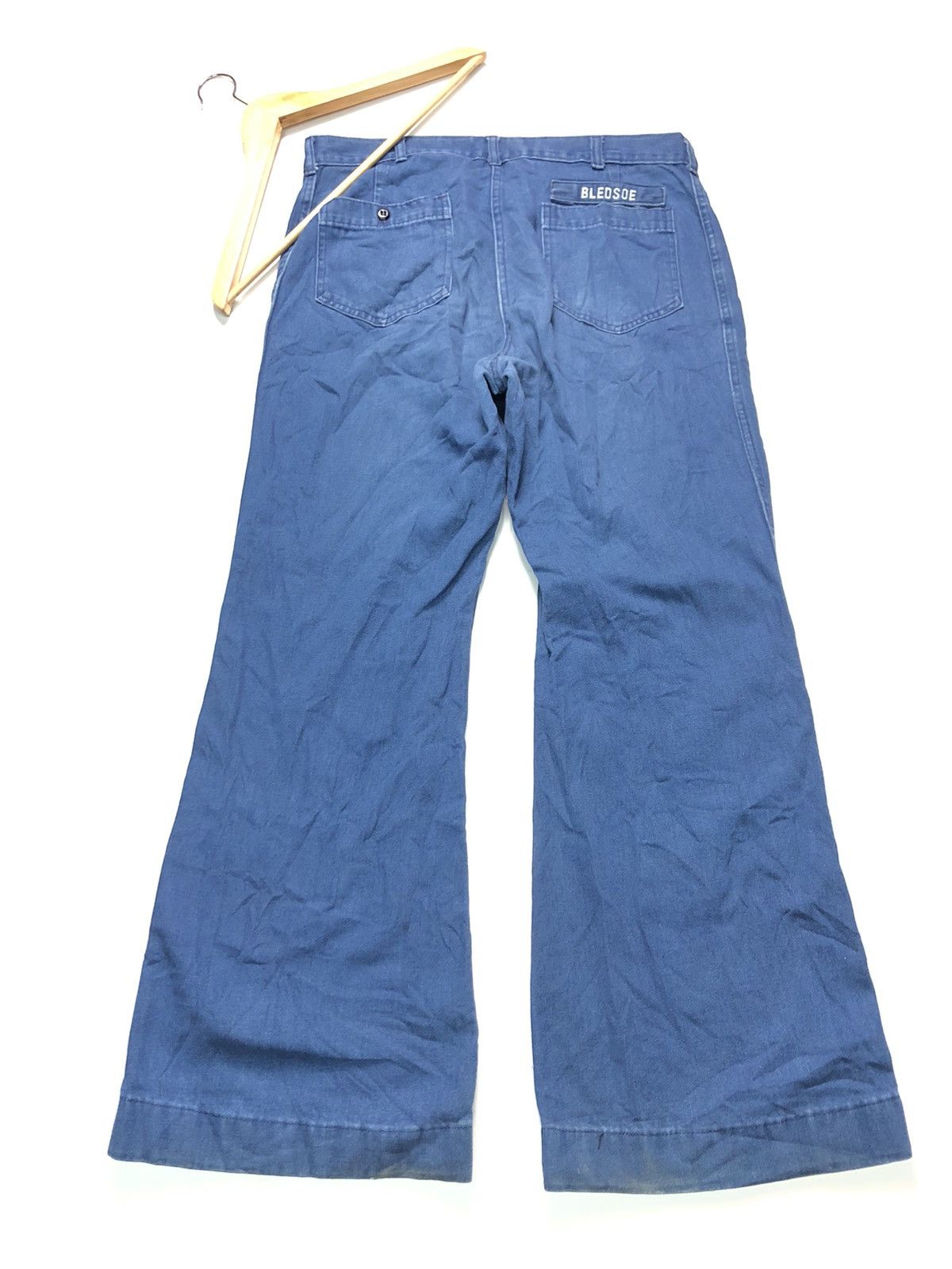 Vintage VINTAGE BLEDSOE TROUSERS UTILITY MENS DENIM Size US 33 - 1 Thumbnail