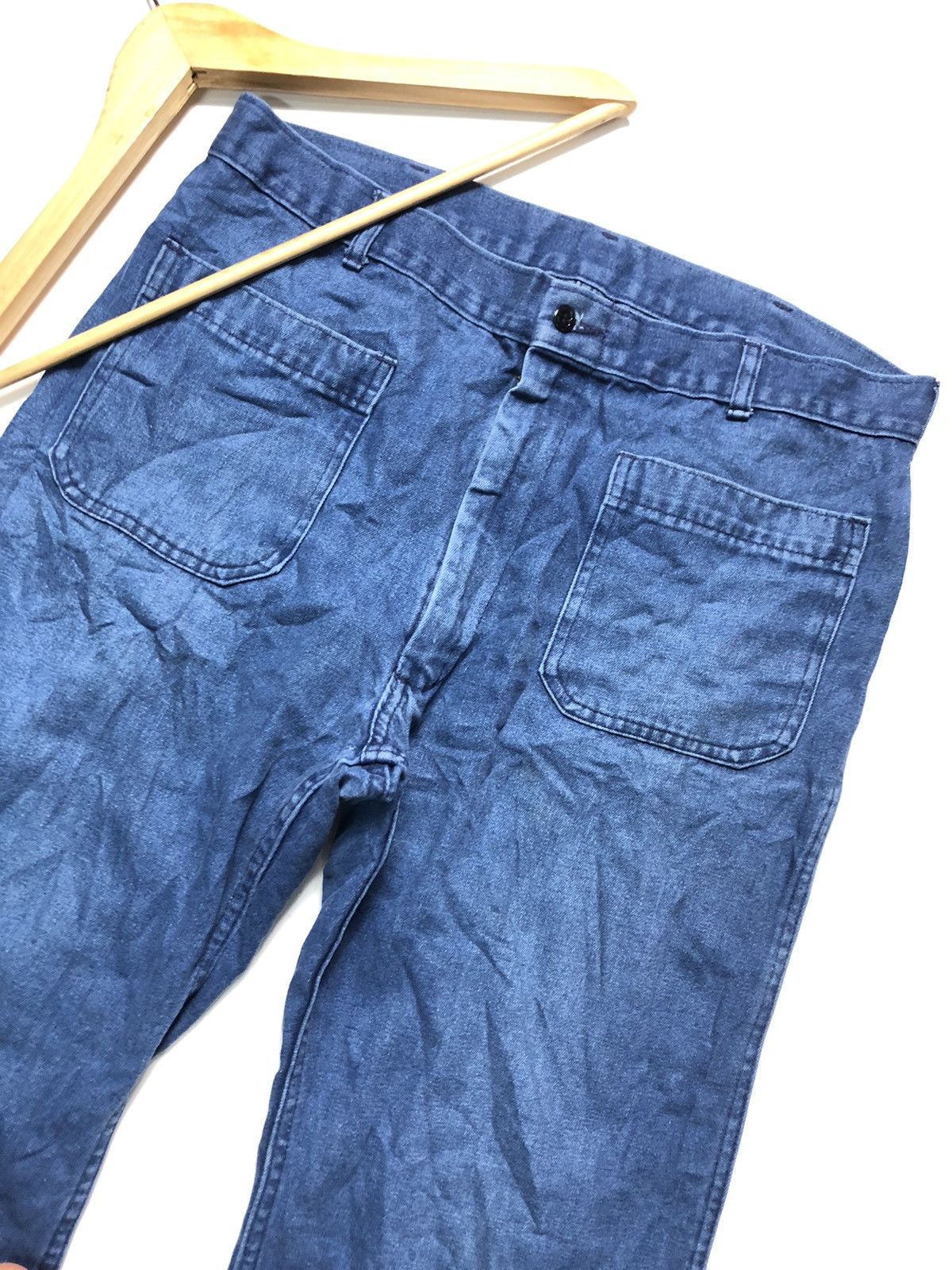 Vintage VINTAGE BLEDSOE TROUSERS UTILITY MENS DENIM Size US 33 - 5 Thumbnail