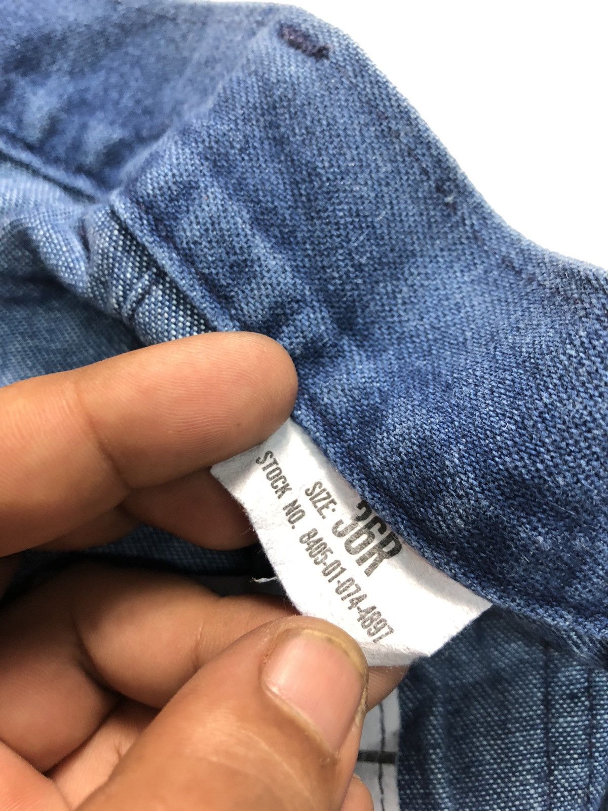 Vintage VINTAGE BLEDSOE TROUSERS UTILITY MENS DENIM Size US 33 - 8 Thumbnail