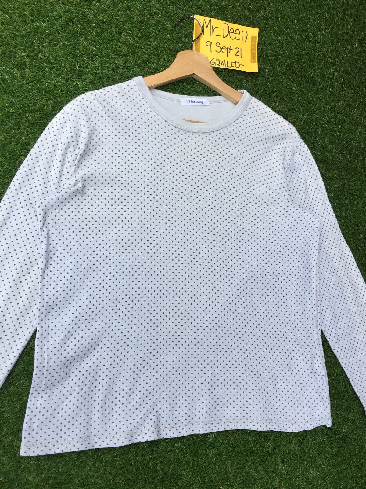 Yohji Yamamoto Rare Vintage Y’s For Living Polka Dot Longsleeve Shirt Size US M / EU 48-50 / 2 - 4 Thumbnail