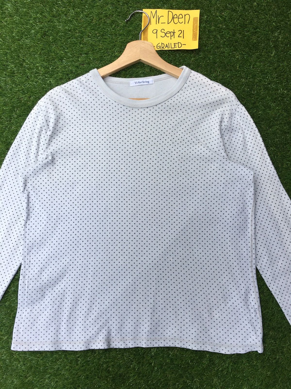 Yohji Yamamoto Rare Vintage Y’s For Living Polka Dot Longsleeve Shirt Size US M / EU 48-50 / 2 - 3 Thumbnail